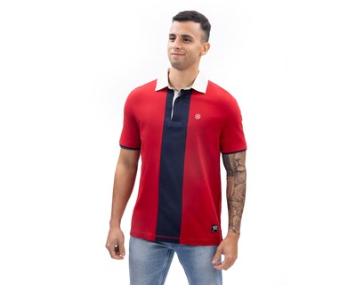 Foto 2 | Playera Polo Nautica Jeans Co Roja para Hombre
