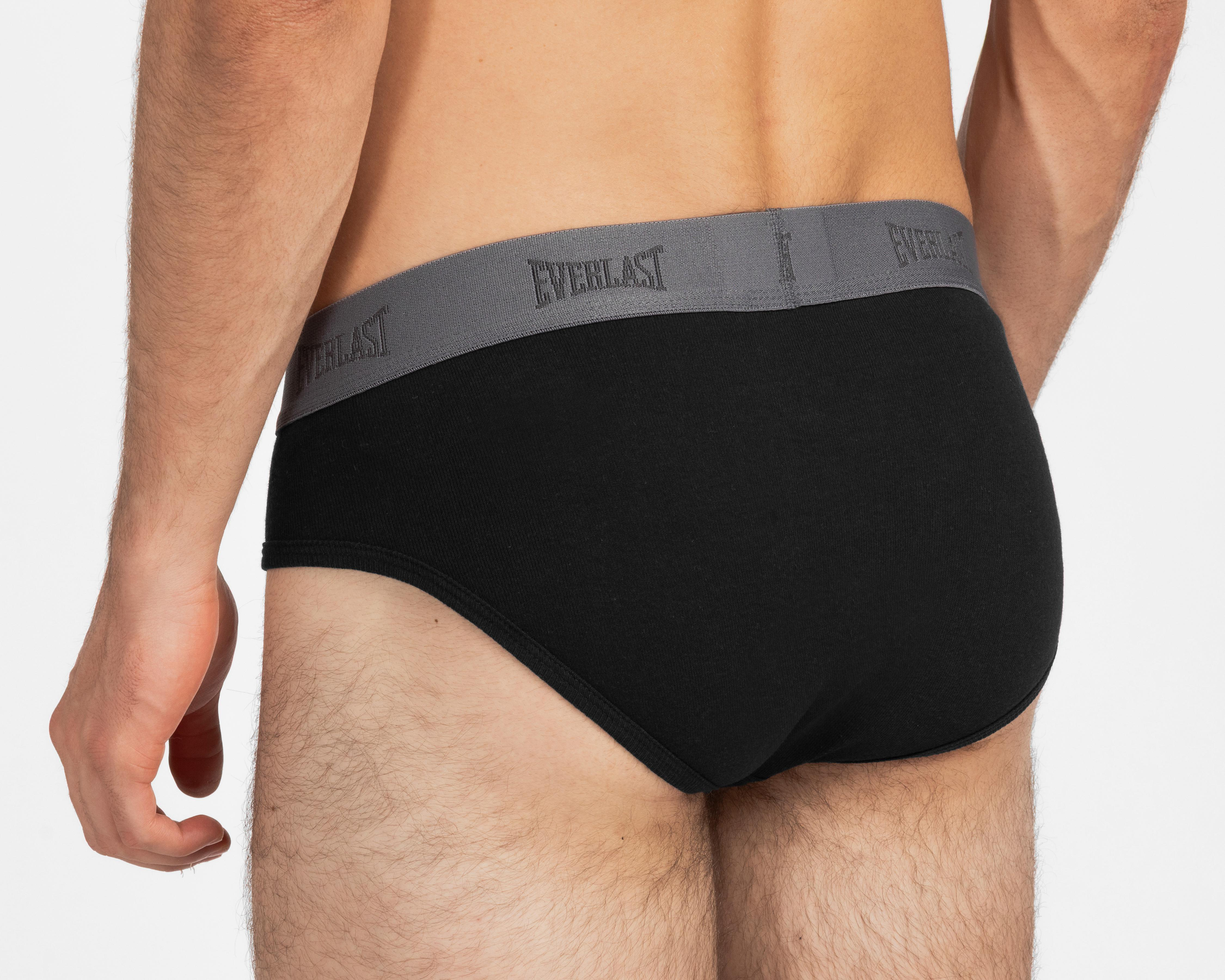 Foto 3 | Bikini Negro Everlast para Hombre 3 Piezas