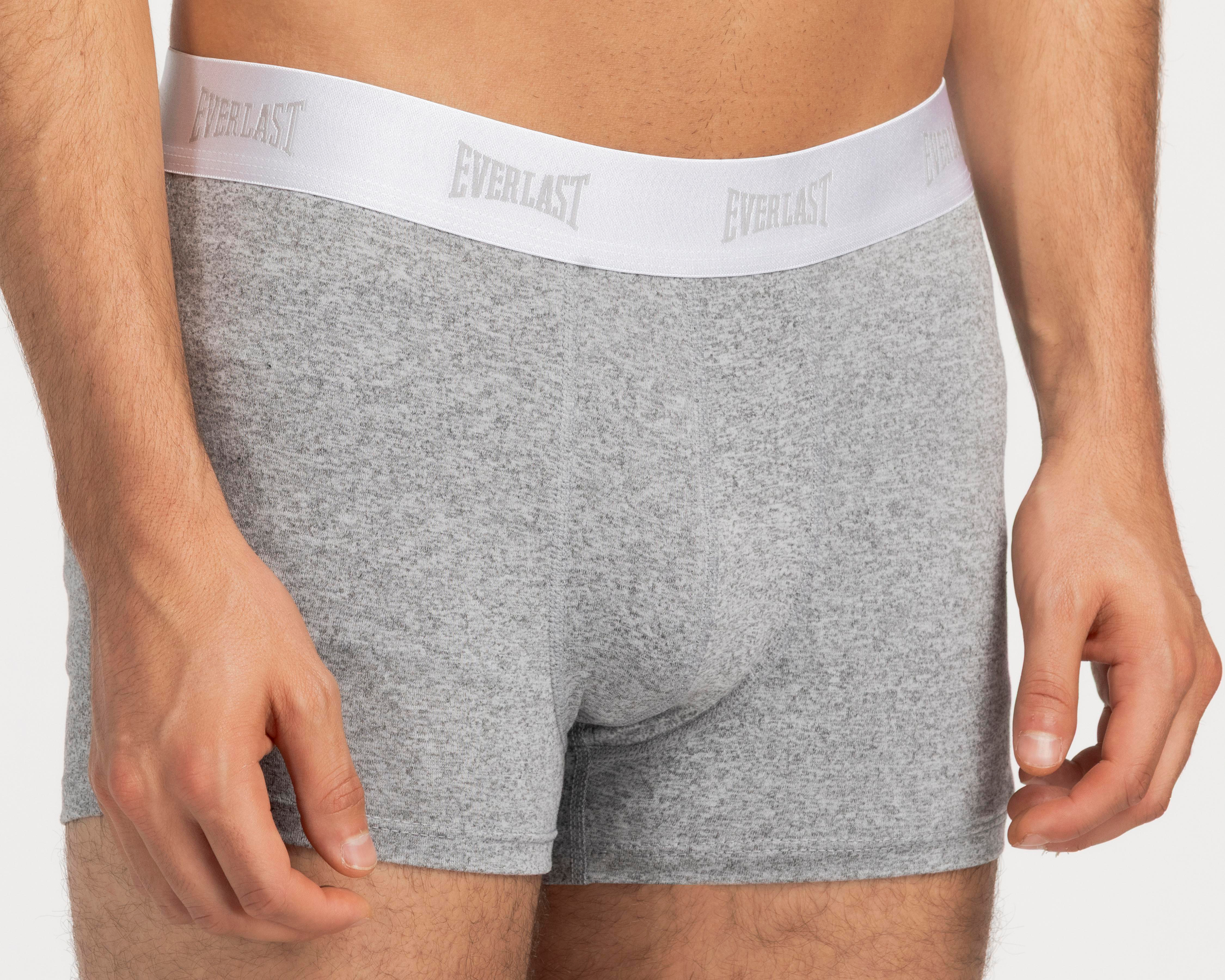 Foto 4 | Bóxer Corto Everlast para Hombre 3 Piezas