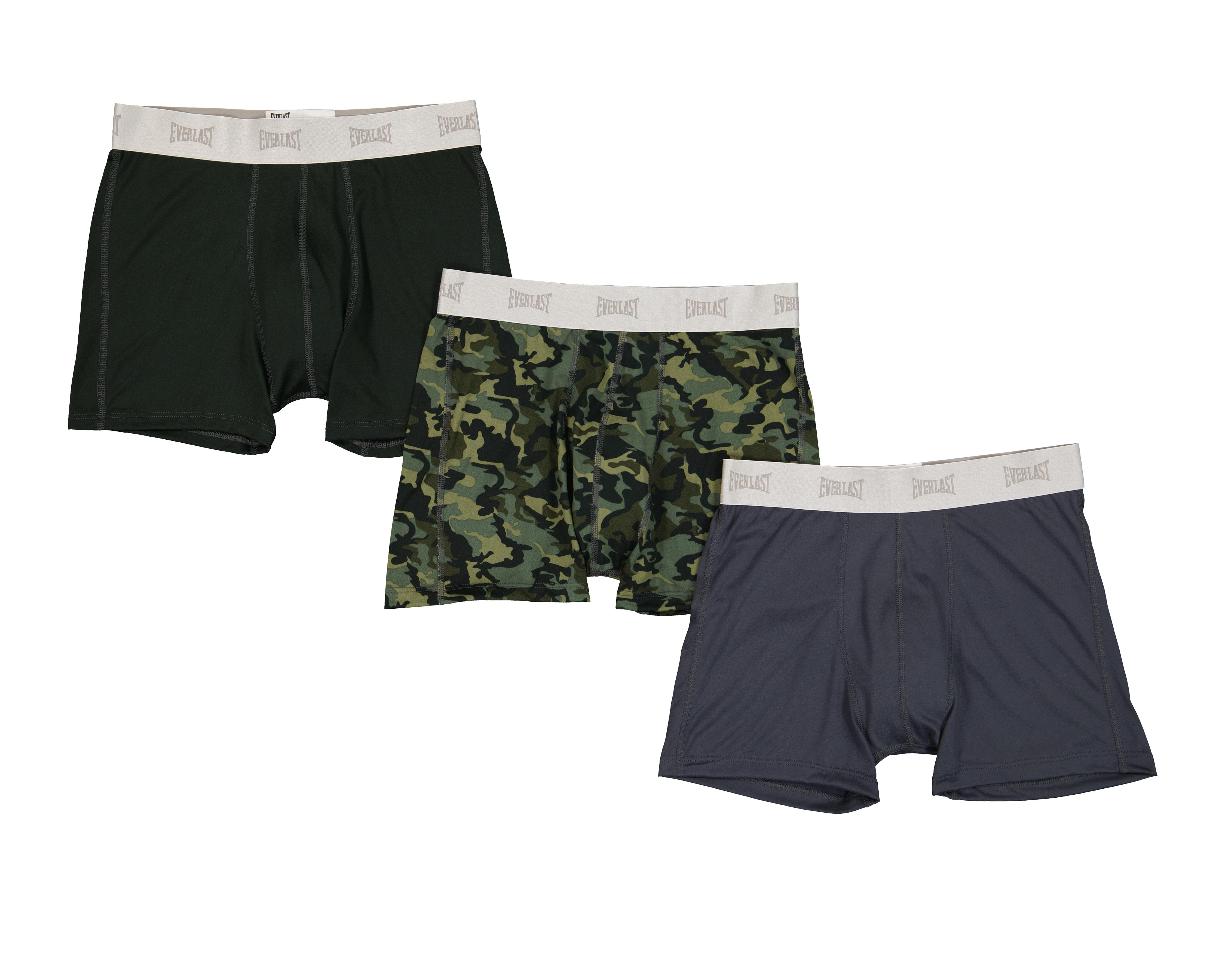 Bóxer Largo Everlast para Hombre 3 Piezas