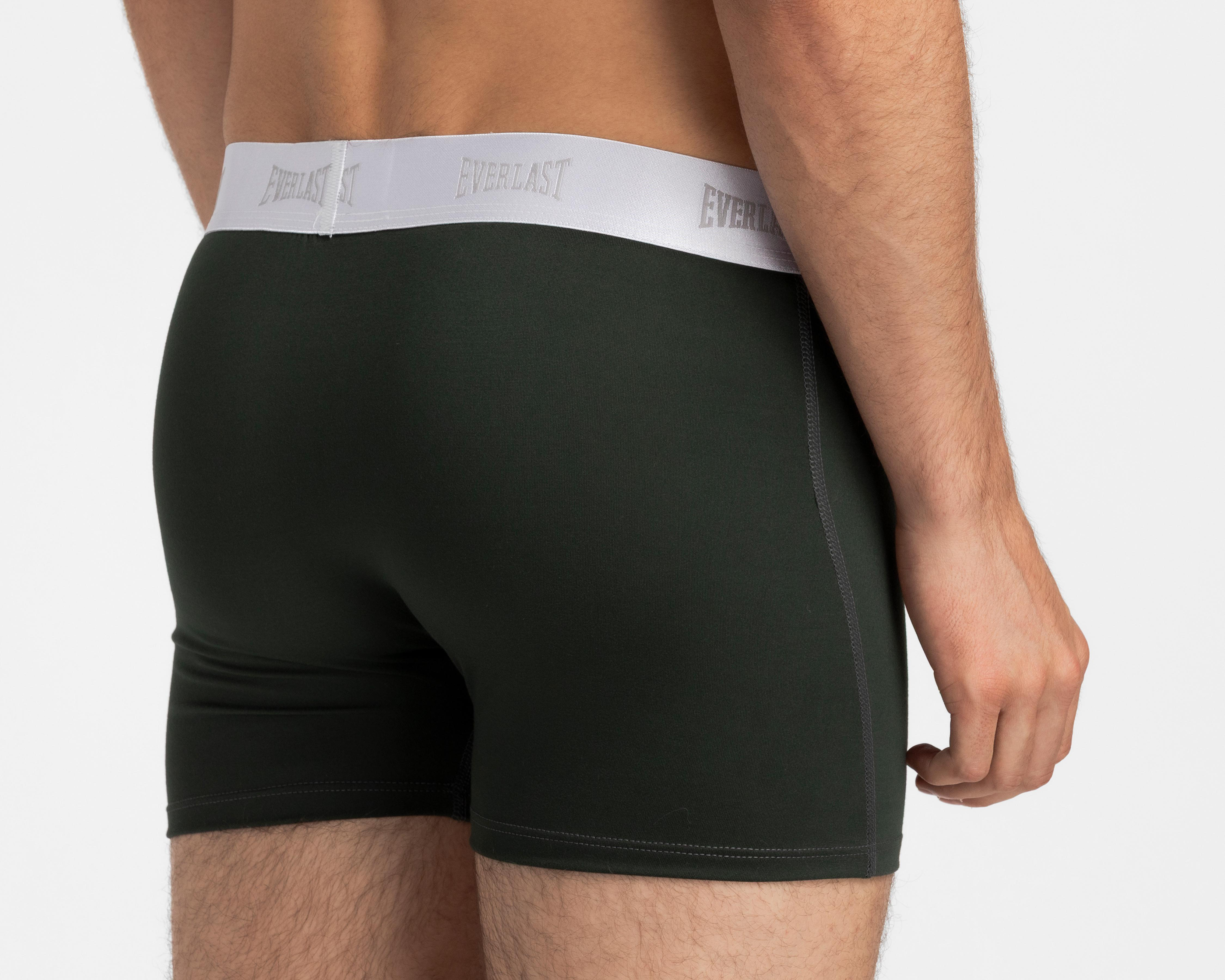 Foto 4 pulgar | Bóxer Largo Everlast para Hombre 3 Piezas