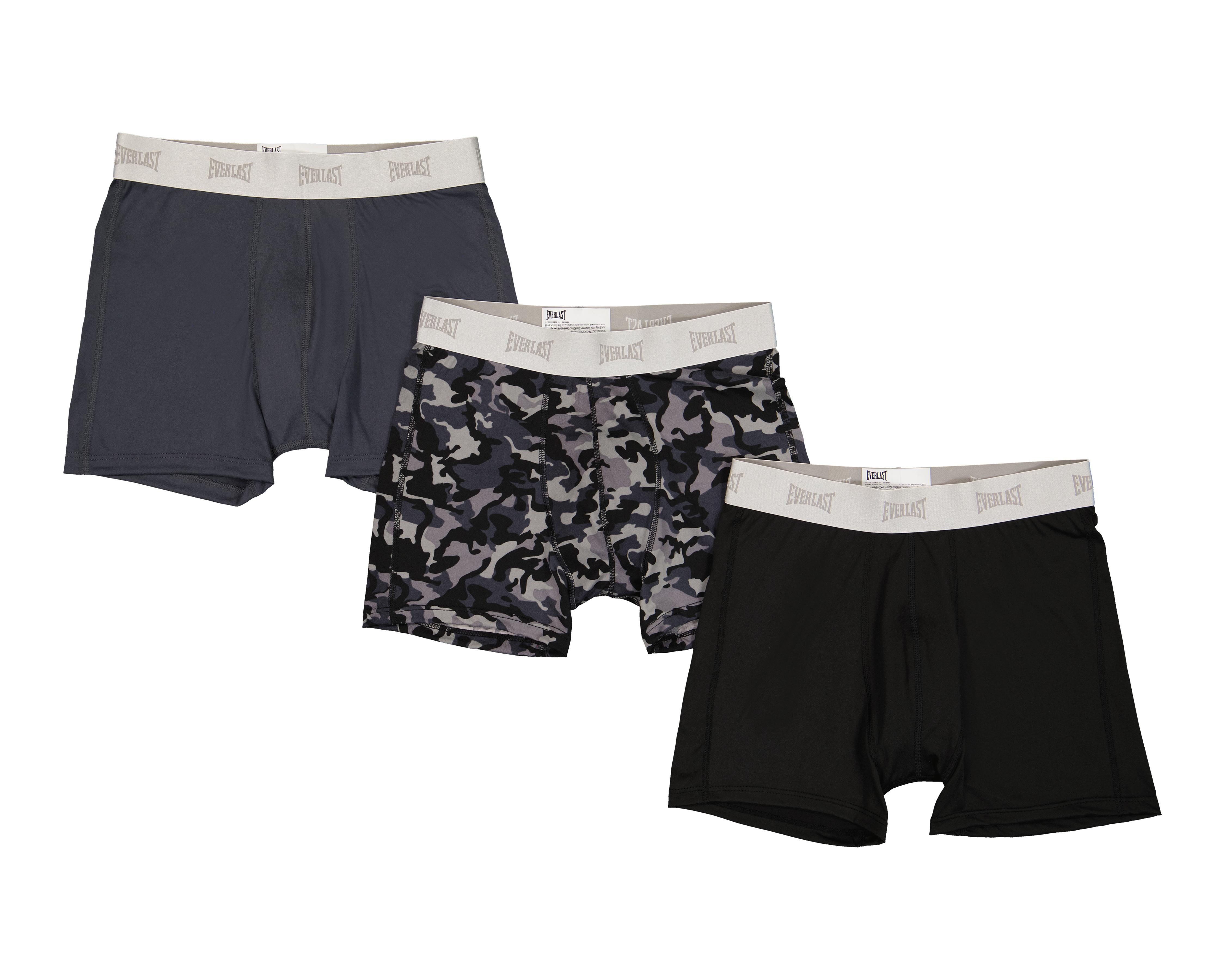 Bóxer Largo Everlast para Hombre 3 Piezas