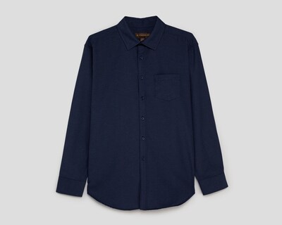 Foto 1 | Camisa Casual Regular Porto Sur Lisa para Hombre