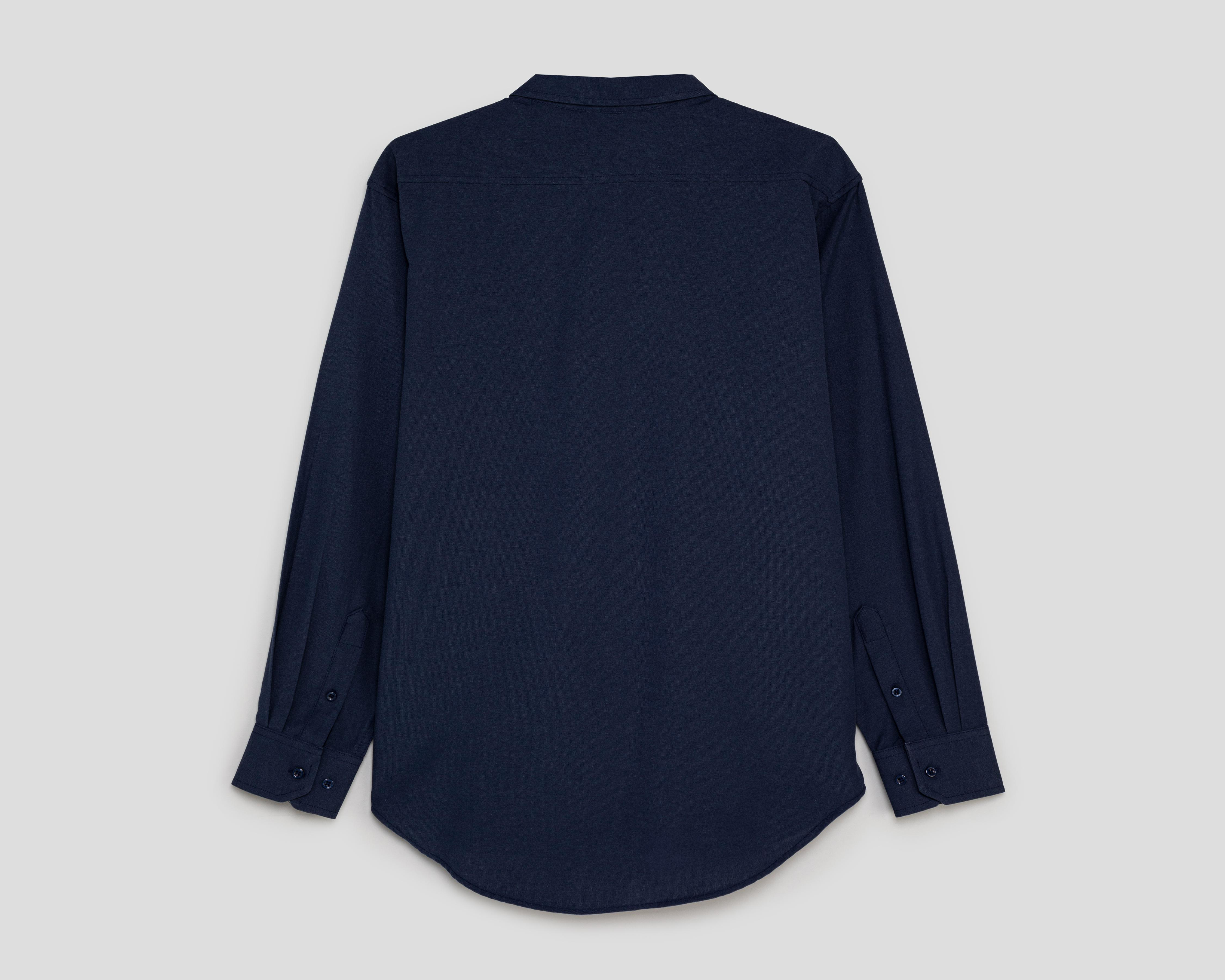 Foto 2 | Camisa Casual Regular Porto Sur Lisa para Hombre