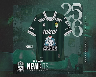 Foto 4 | Jersey Charly Club León Local 25/26 para Hombre