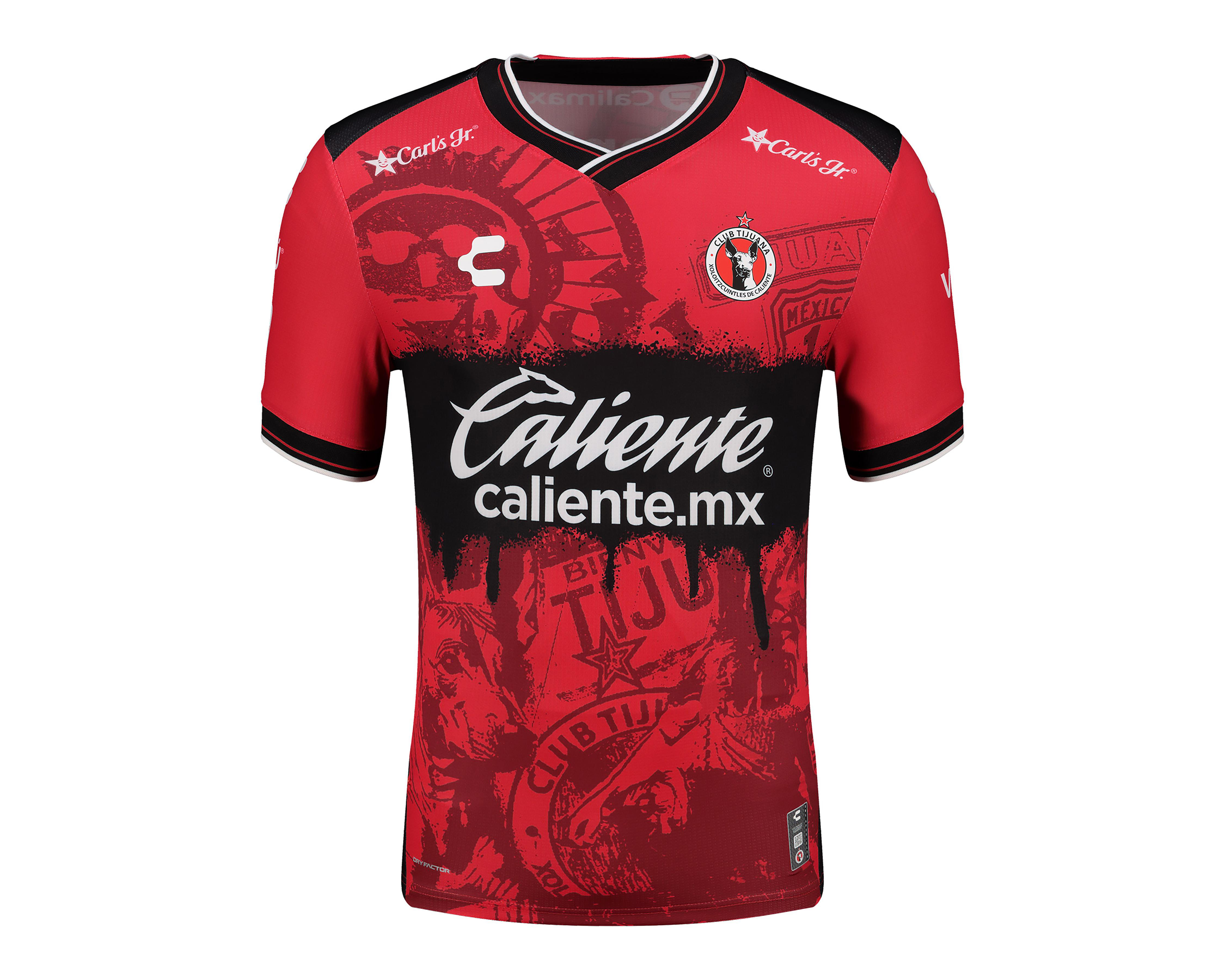 Jersey Charly Xolos de Tijuana Local 25/26 para Hombre