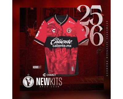 Foto 4 | Jersey Charly Xolos de Tijuana Local 25/26 para Hombre