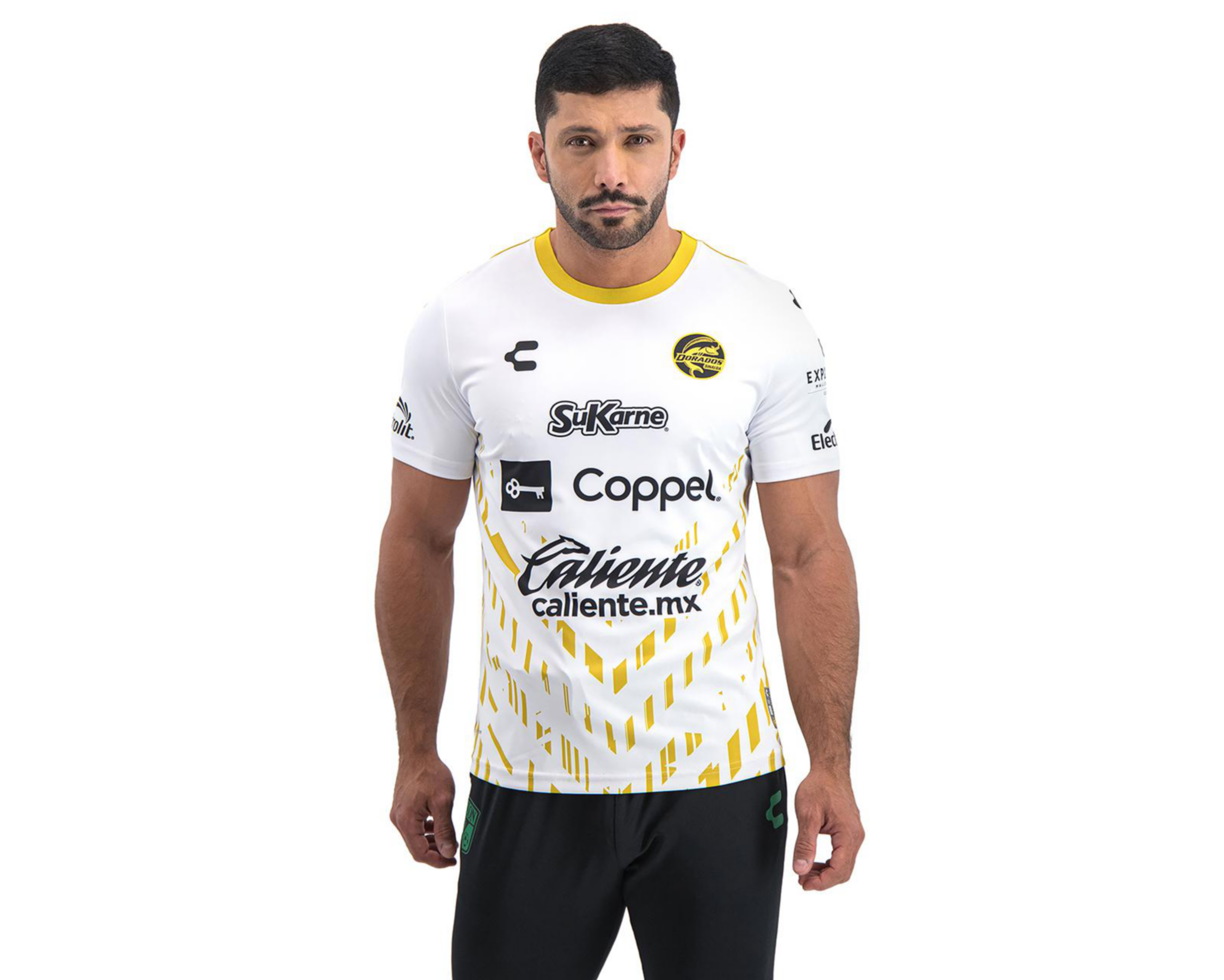 Jersey Charly Dorados Visitante 25/26 para Hombre $1,399