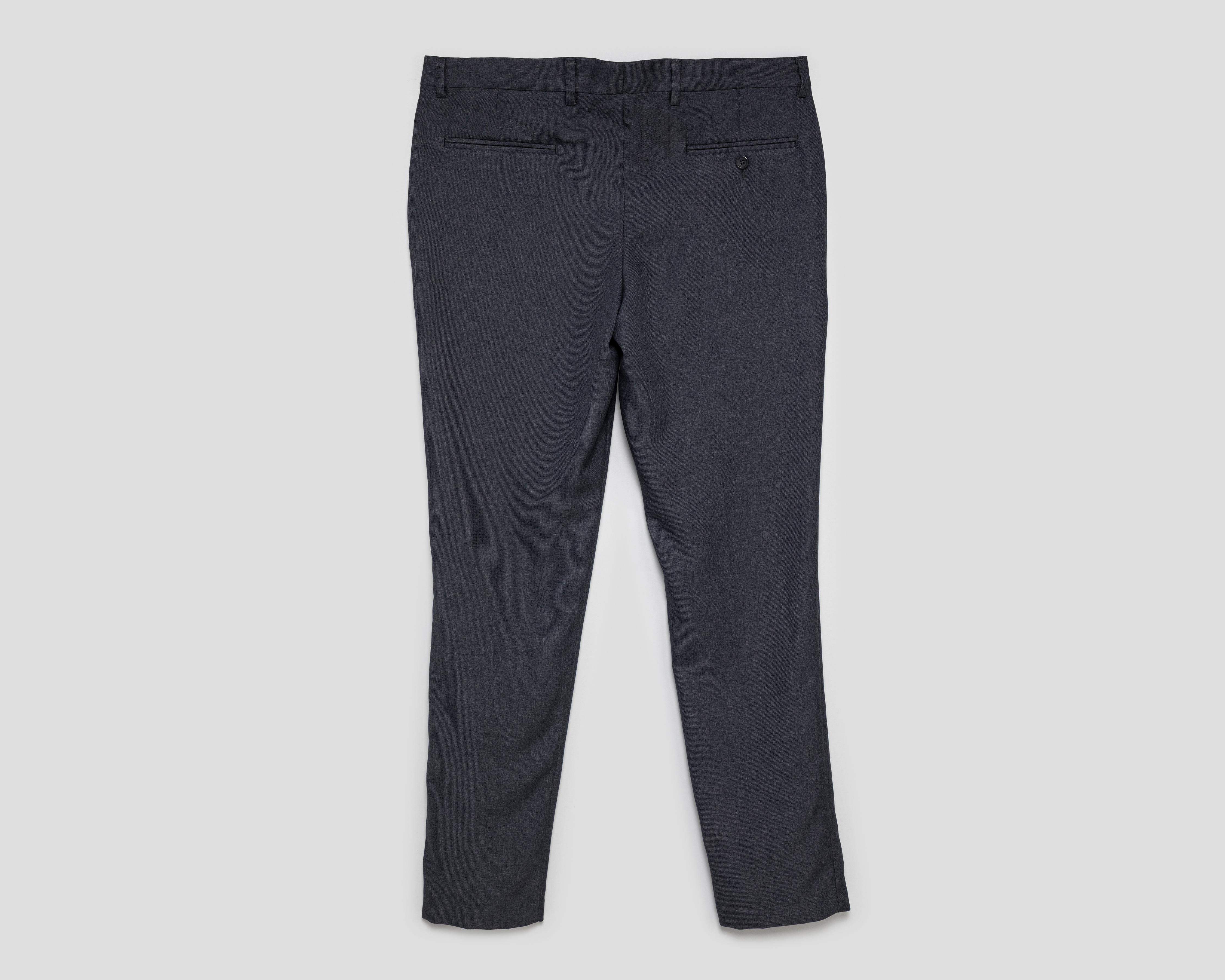 Foto 2 | Pantalón de Vestir Wall Street Gris para Hombre
