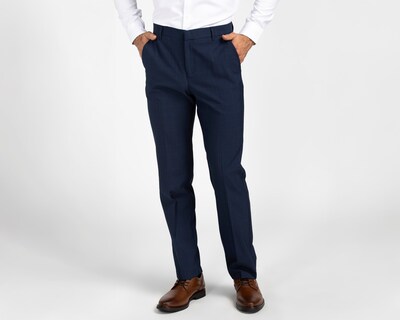 Foto 1 | Pantalón de Vestir Wall Street Azul para Hombre