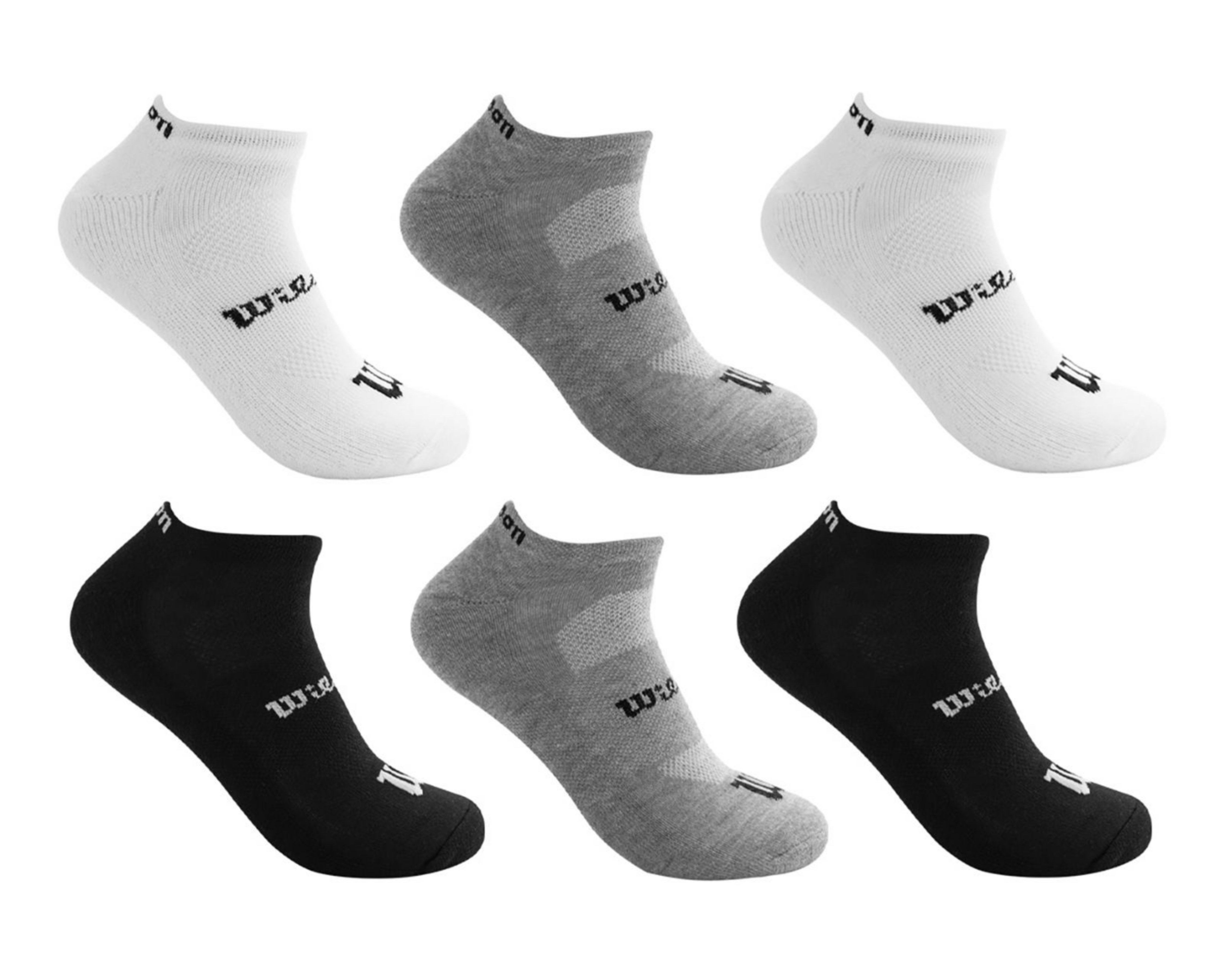 Calcetas Tines Deportivas Wilson para Hombre 6 Pares