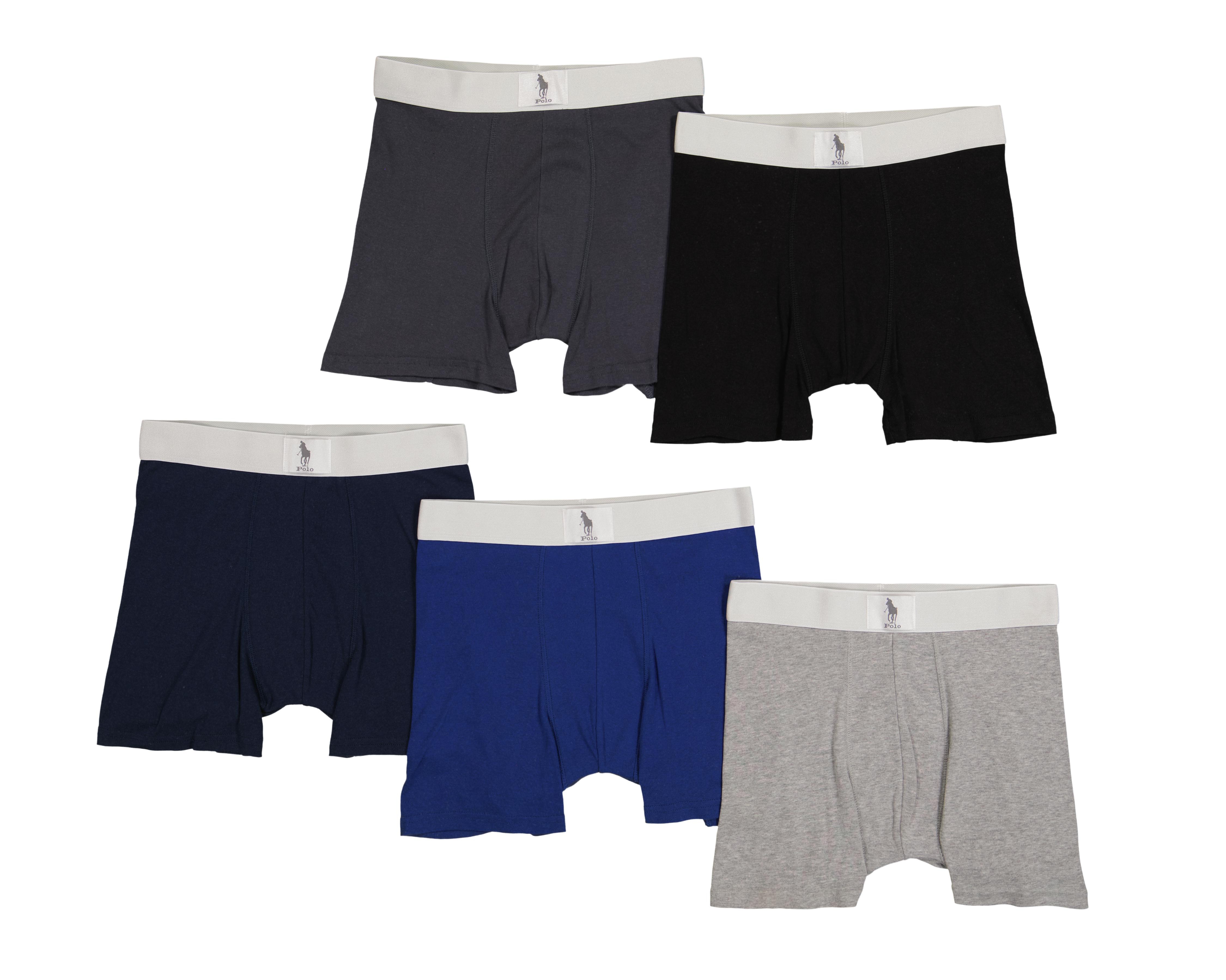 Bóxer Largo HCP Polo para Hombre 5 Piezas