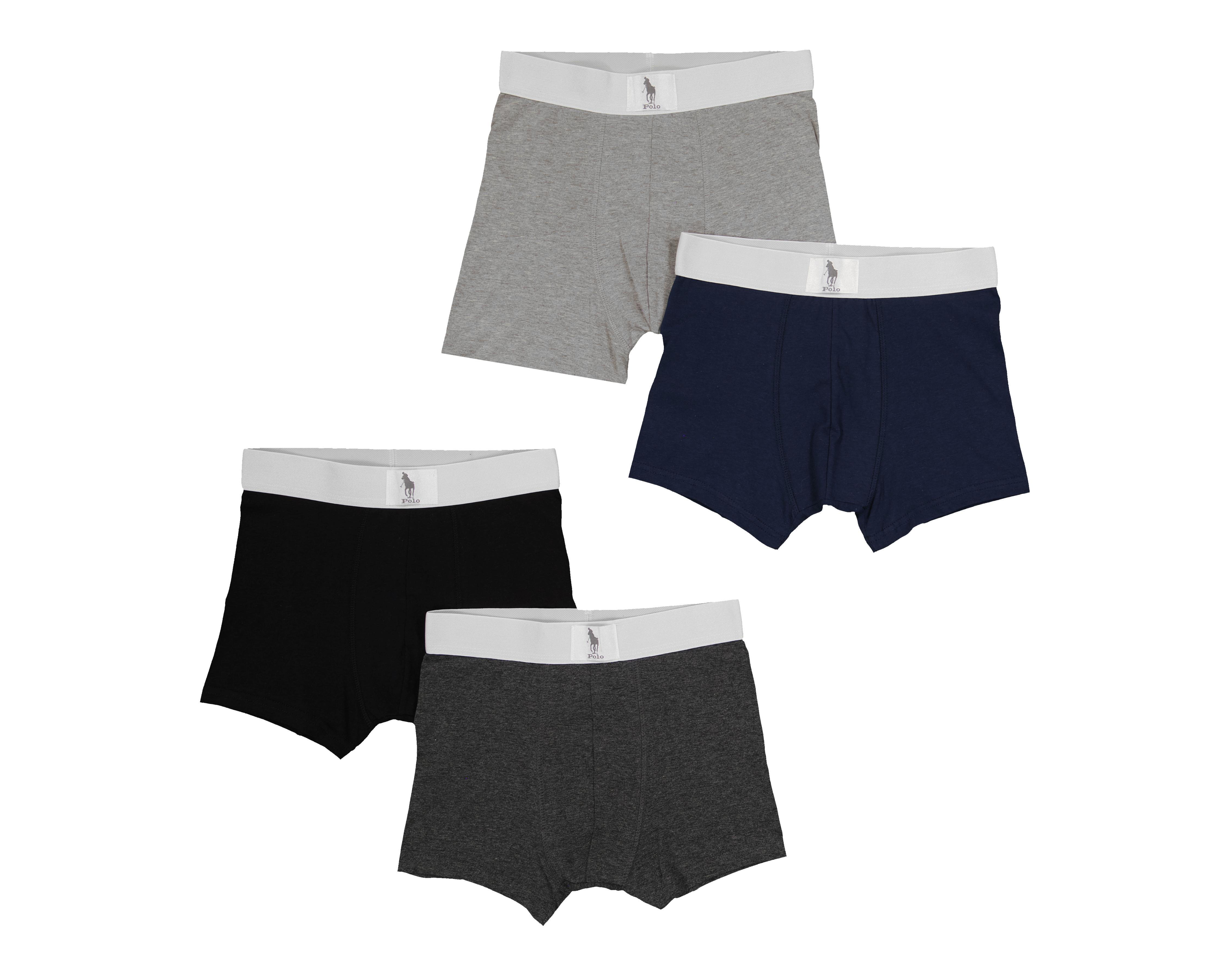 Bóxer Corto HPC Polo para Hombre 4 Piezas $289