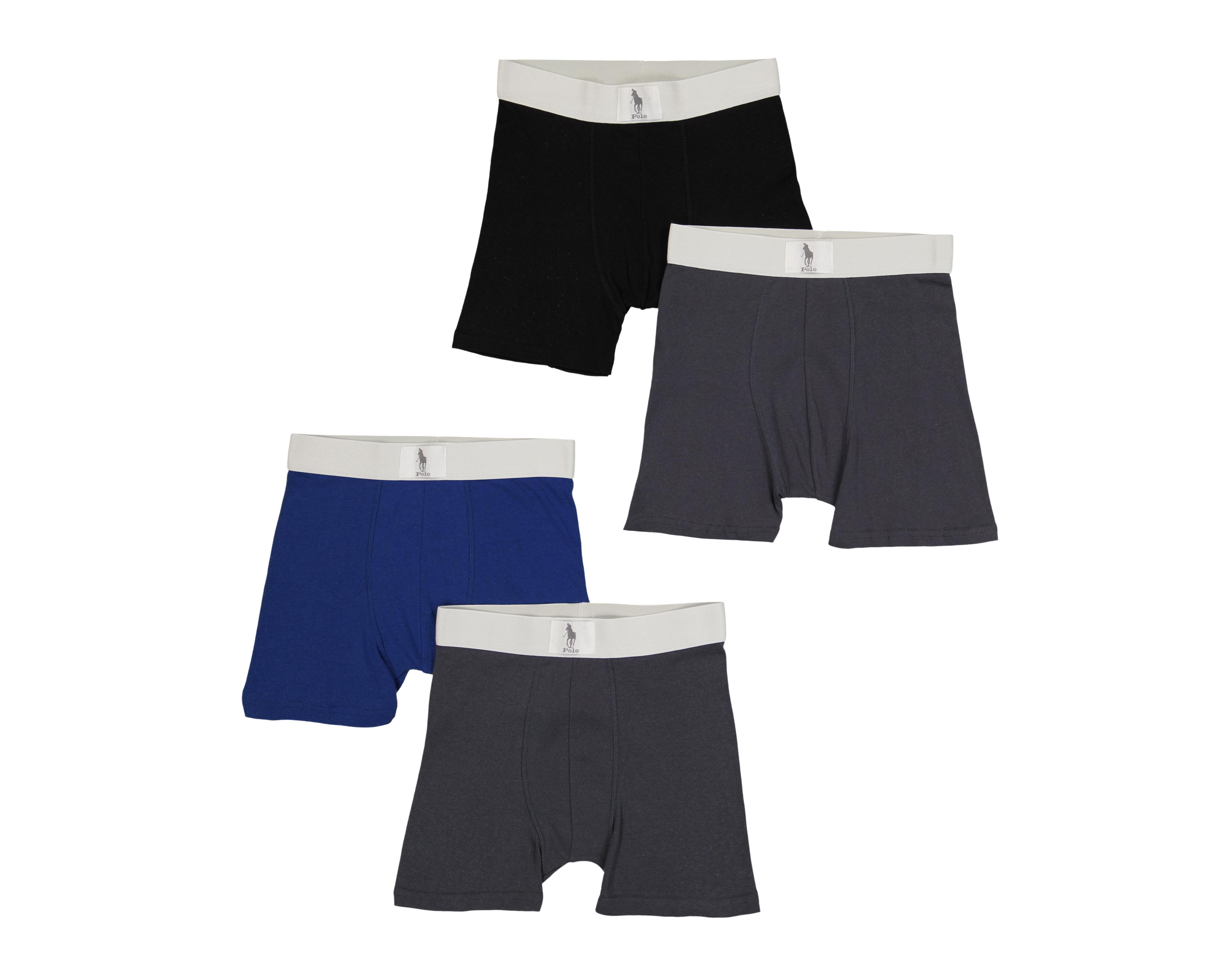 Bóxer Largo HPC Polo para Hombre 4 Piezas