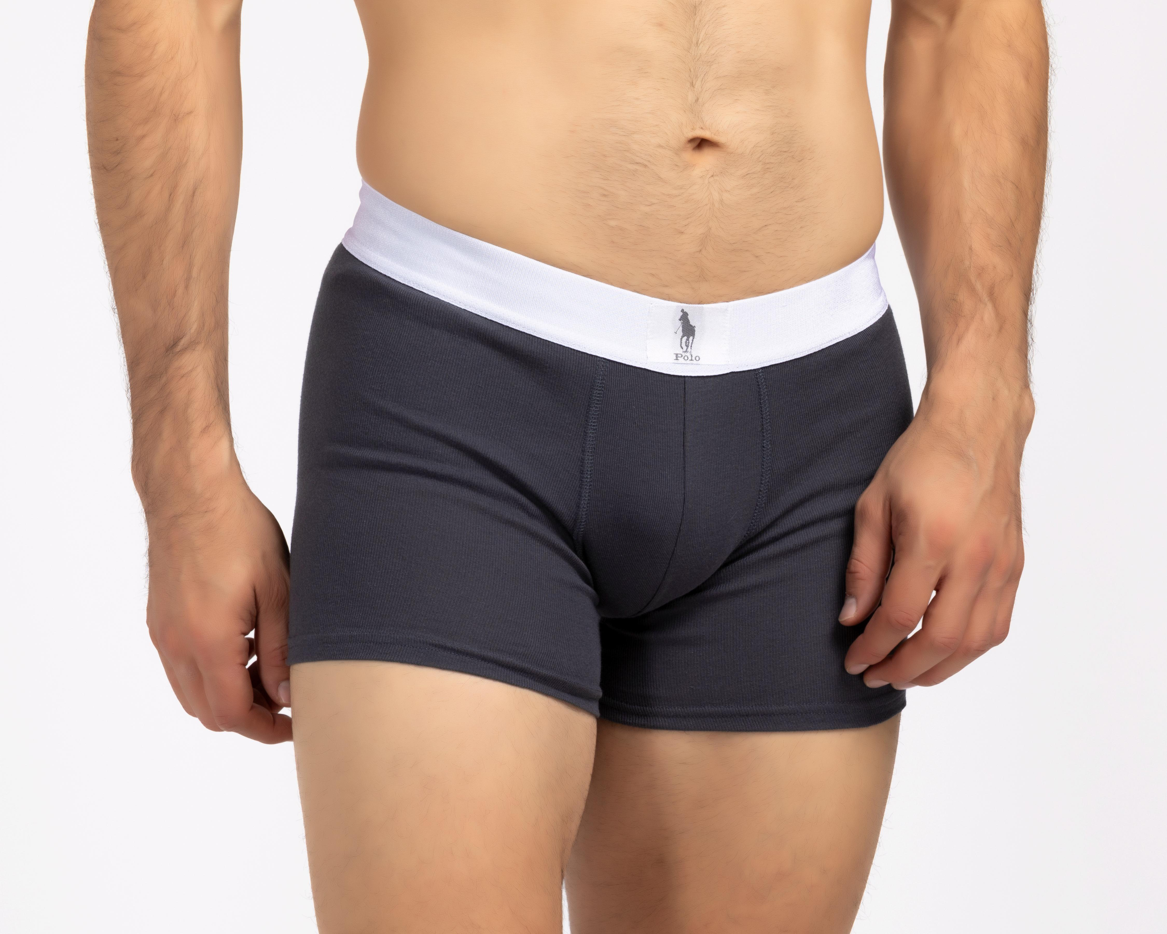 Foto 2 | Bóxer Largo HPC Polo para Hombre 4 Piezas