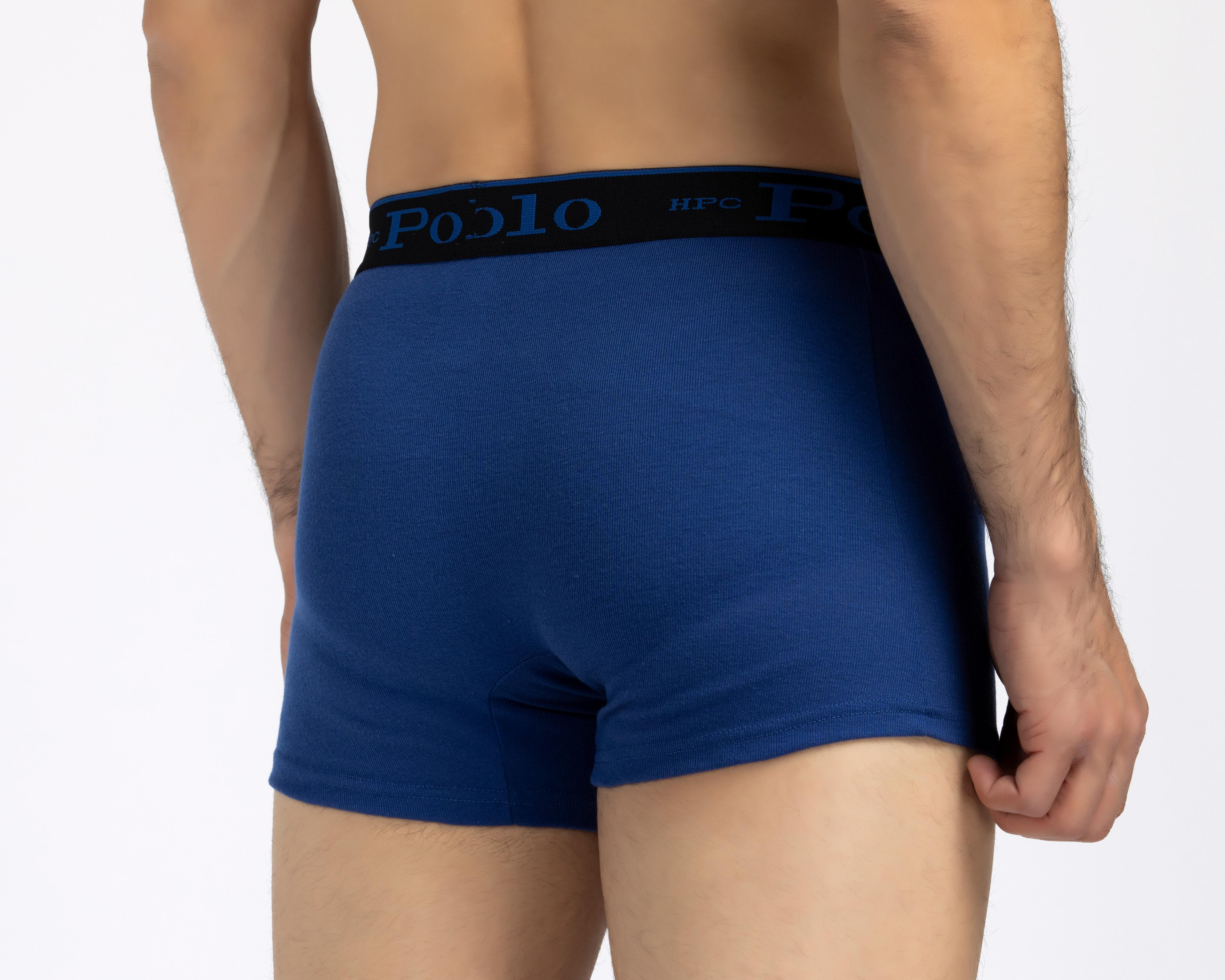 Foto 3 | Bóxer Largo HPC Polo para Hombre 4 Piezas