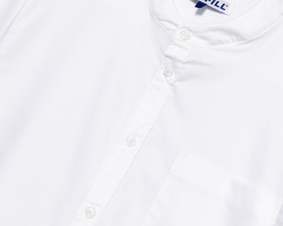 Foto 3 | Camisa Casual de Algodón Refill Regular Blanca para Hombre