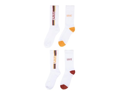 Foto 1 | Calcetas Largas Levi's para Hombre 4 Pares