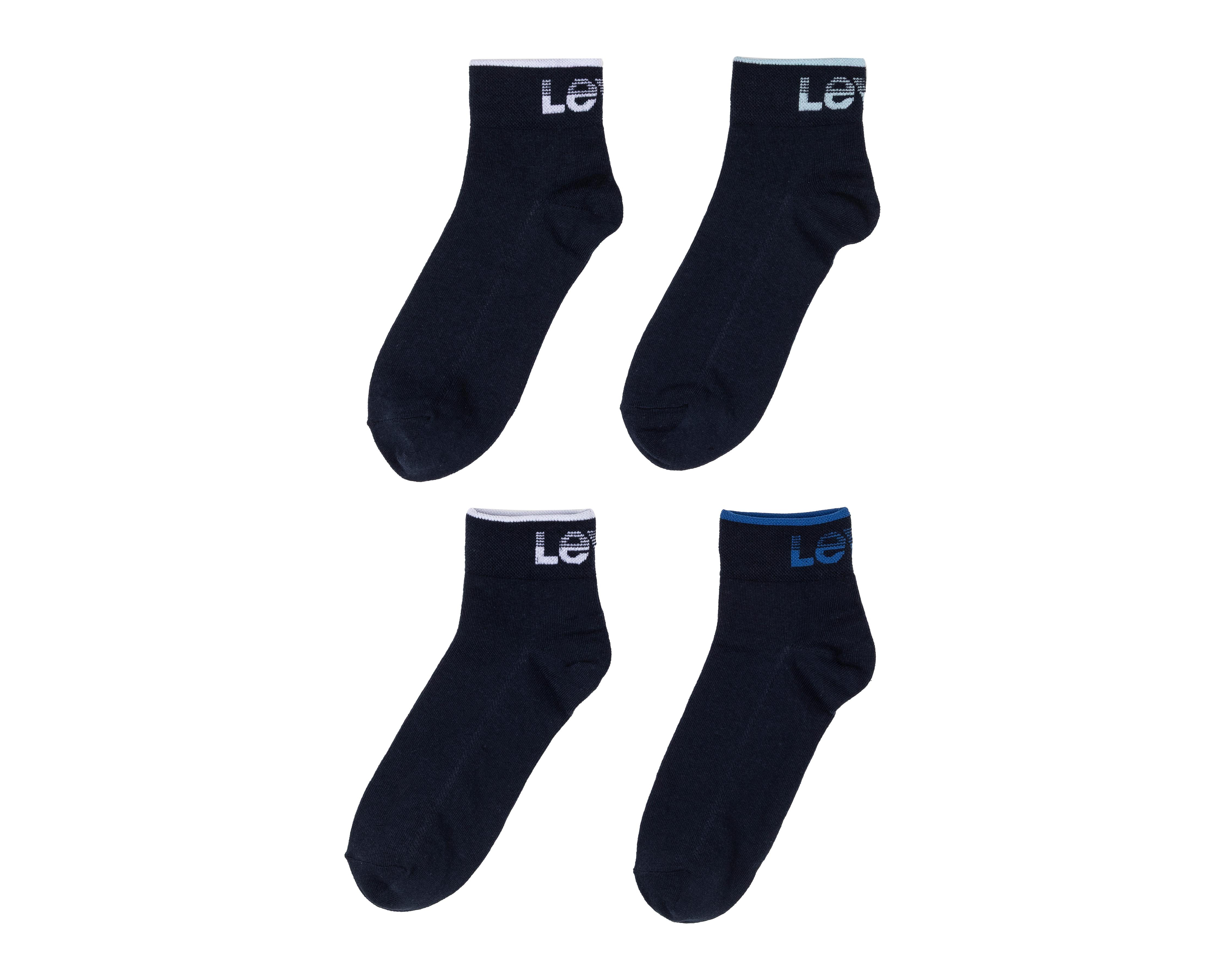 Foto 1 | Calcetas Deportivas Levi's para Hombre 4 Pares
