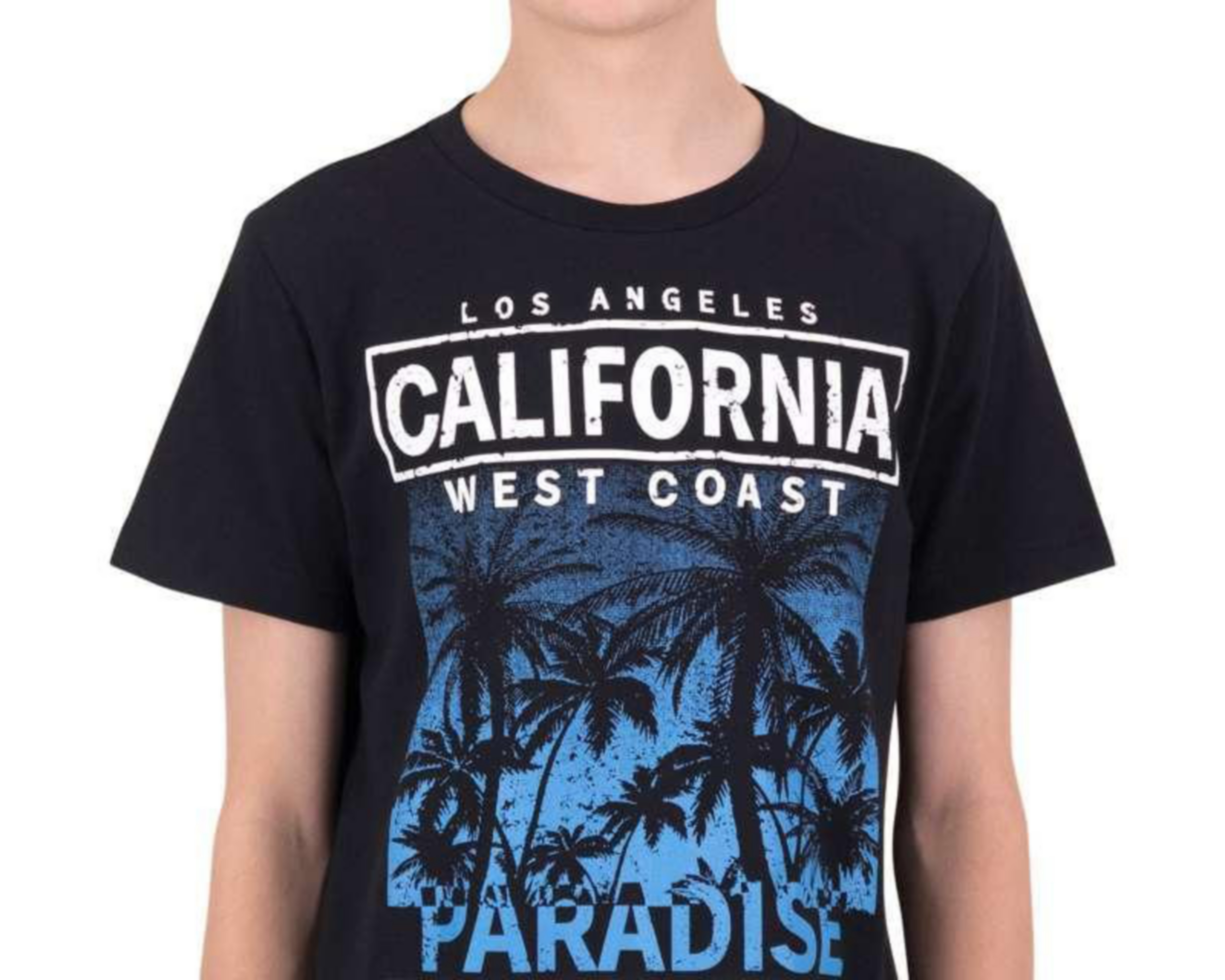 Foto 3 | Playera Negra Juvenil marca Rio Beach