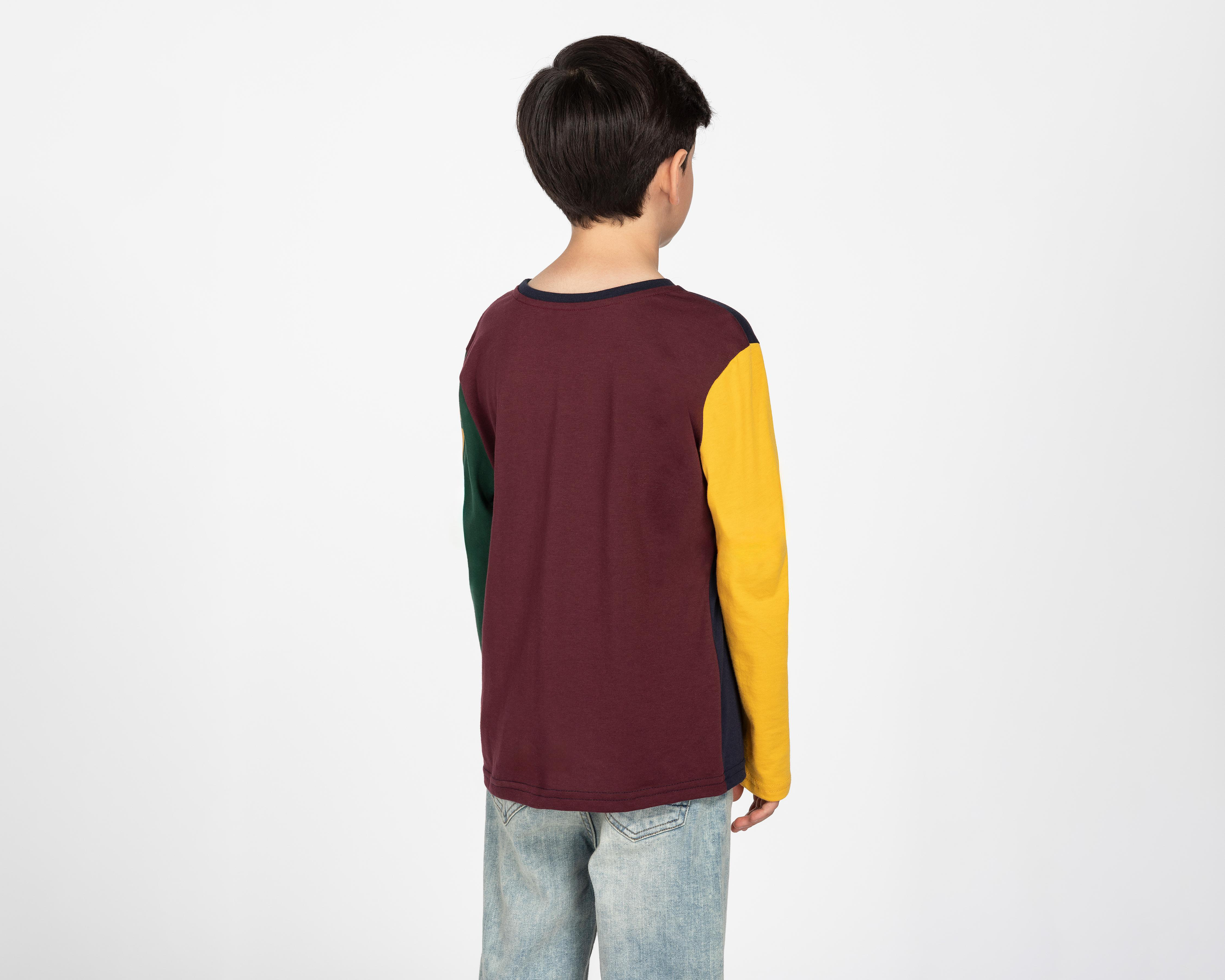 Foto 4 pulgar | Playera Refill Estampada para Niño