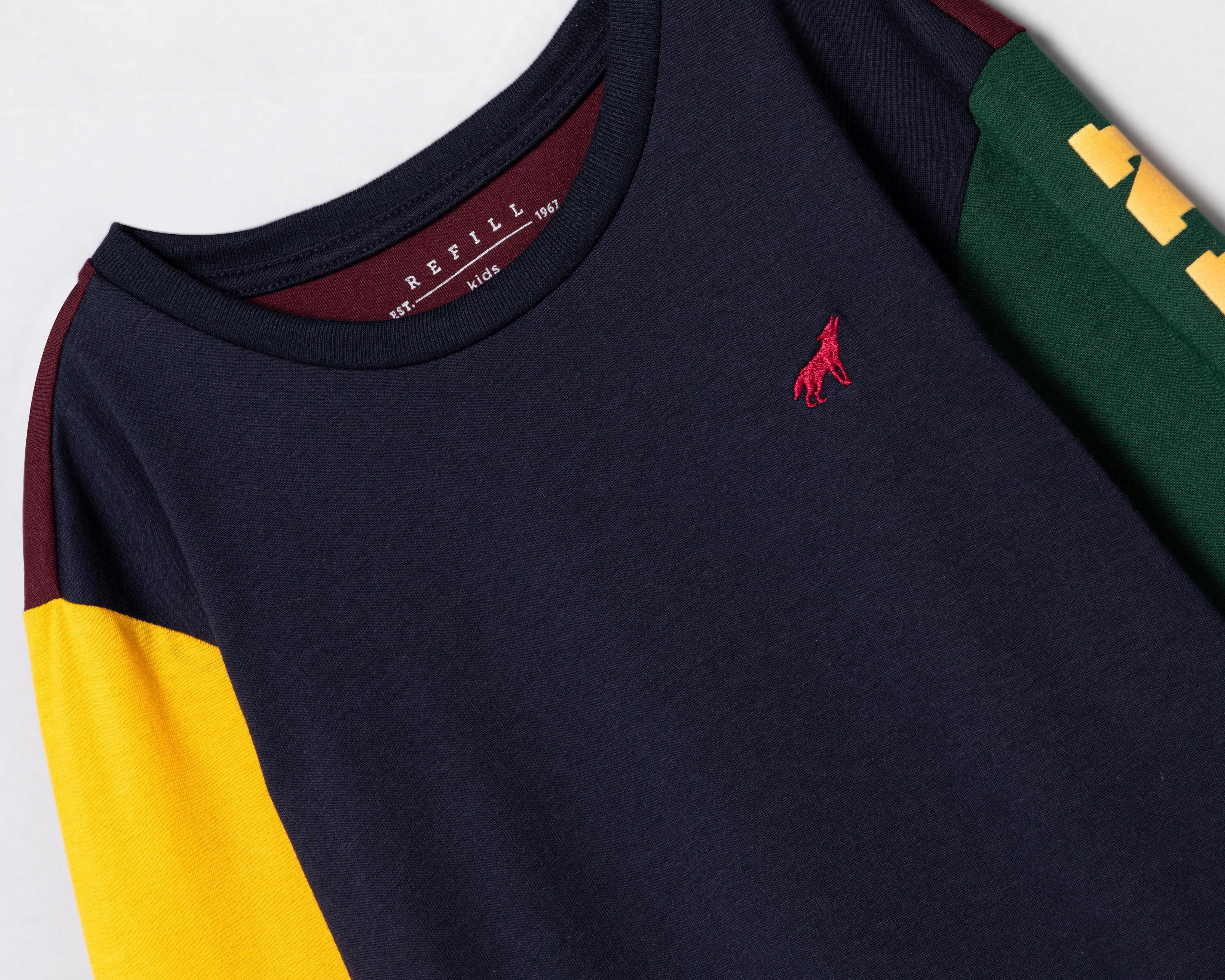 Foto 7 | Playera Refill Estampada para Niño
