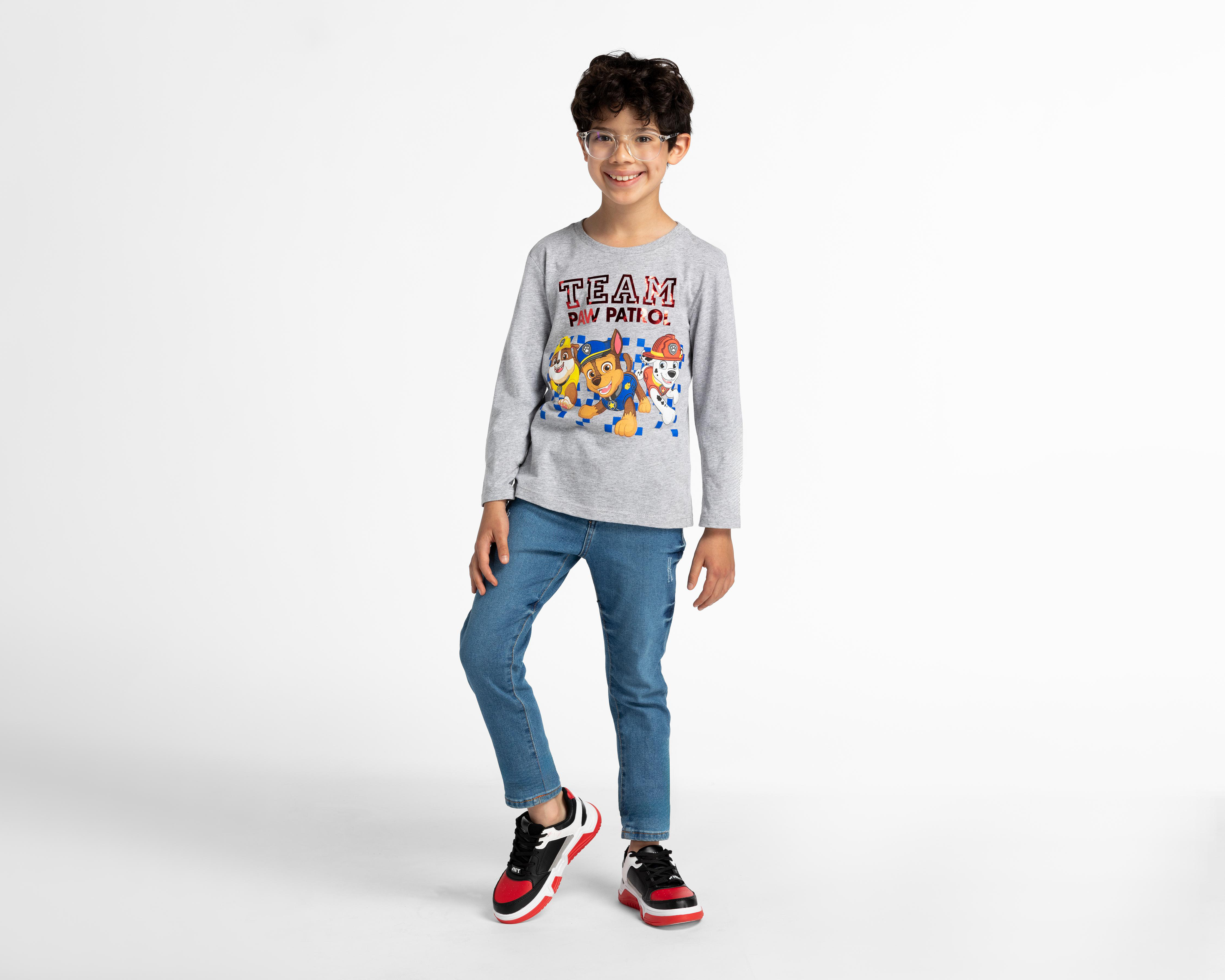 Foto 4 pulgar | Playera Paw Patrol Estampada para Niño