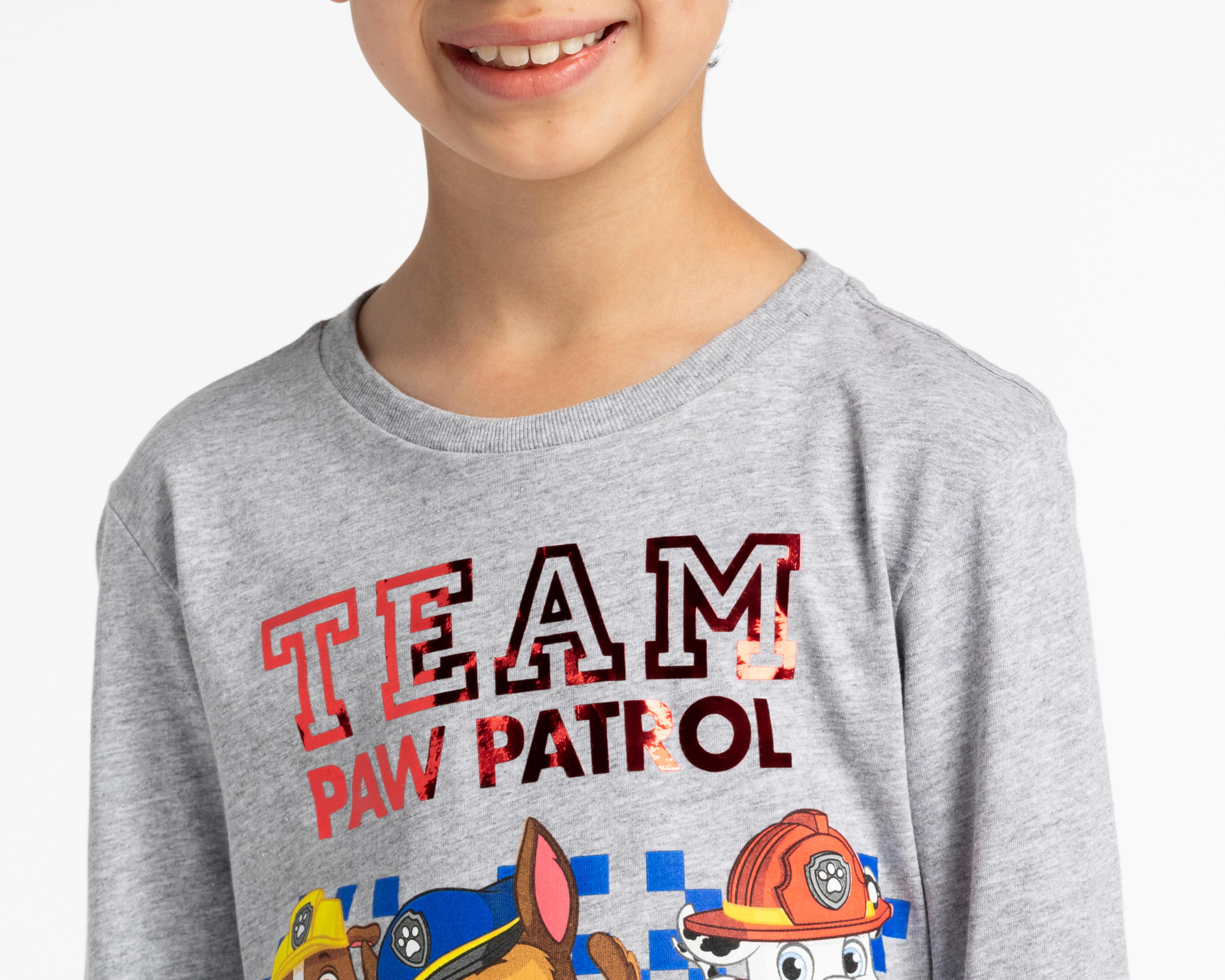 Foto 5 pulgar | Playera Paw Patrol Estampada para Niño