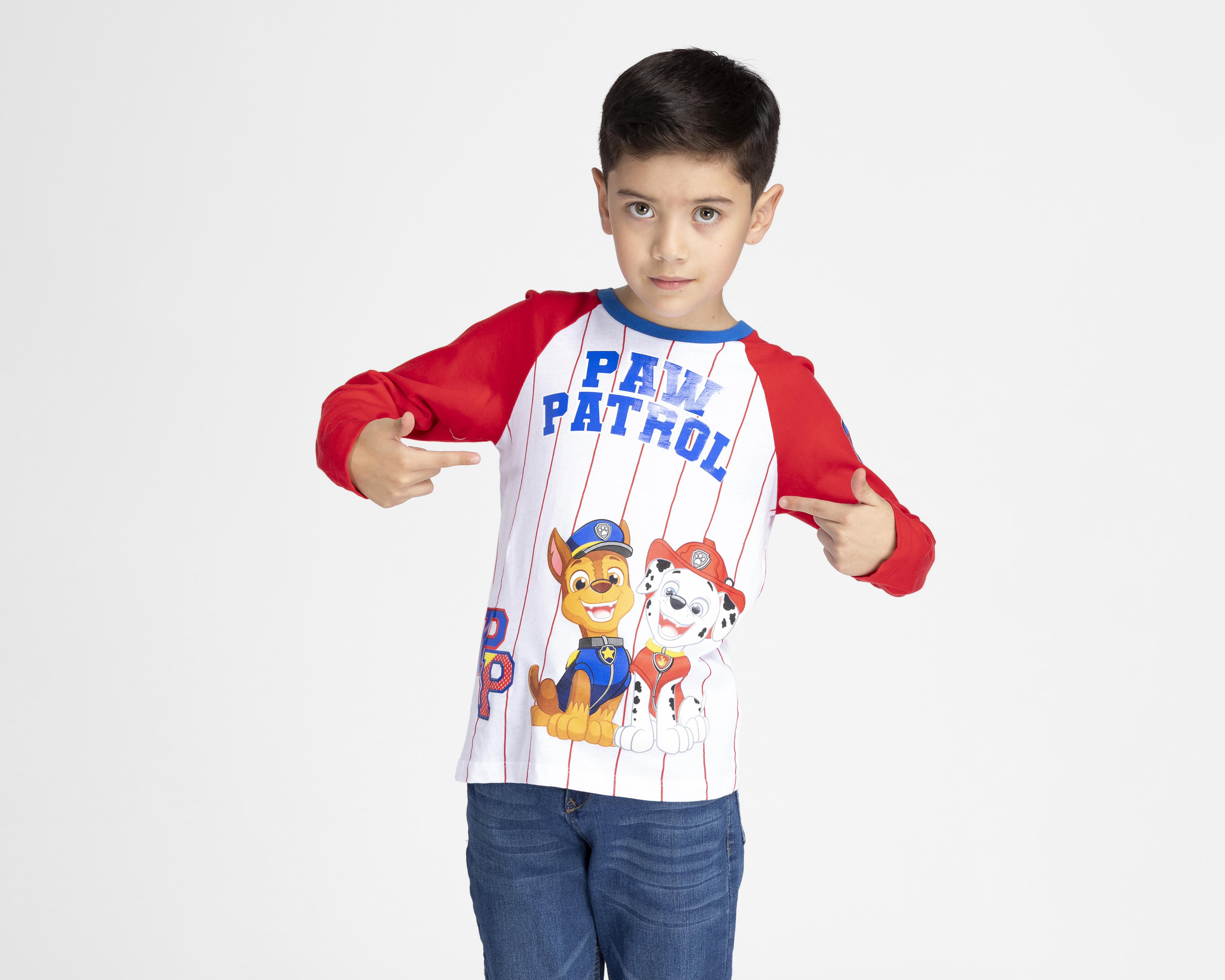 Playera Paw Patrol Estampada para Niño
