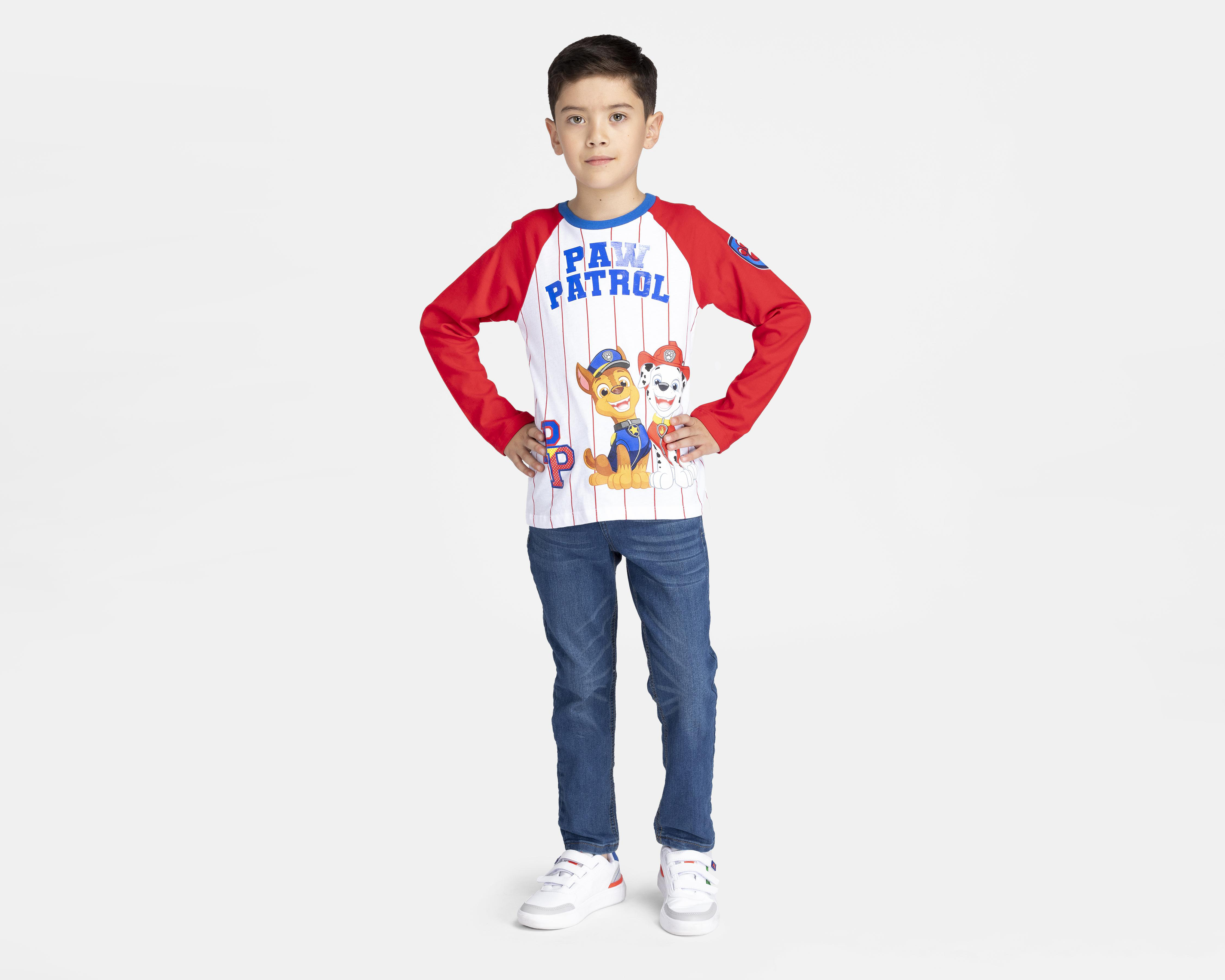 Foto 4 pulgar | Playera Paw Patrol Estampada para Niño