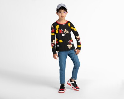 Foto 3 | Playera Disney Mickey Mouse Estampada para Niño