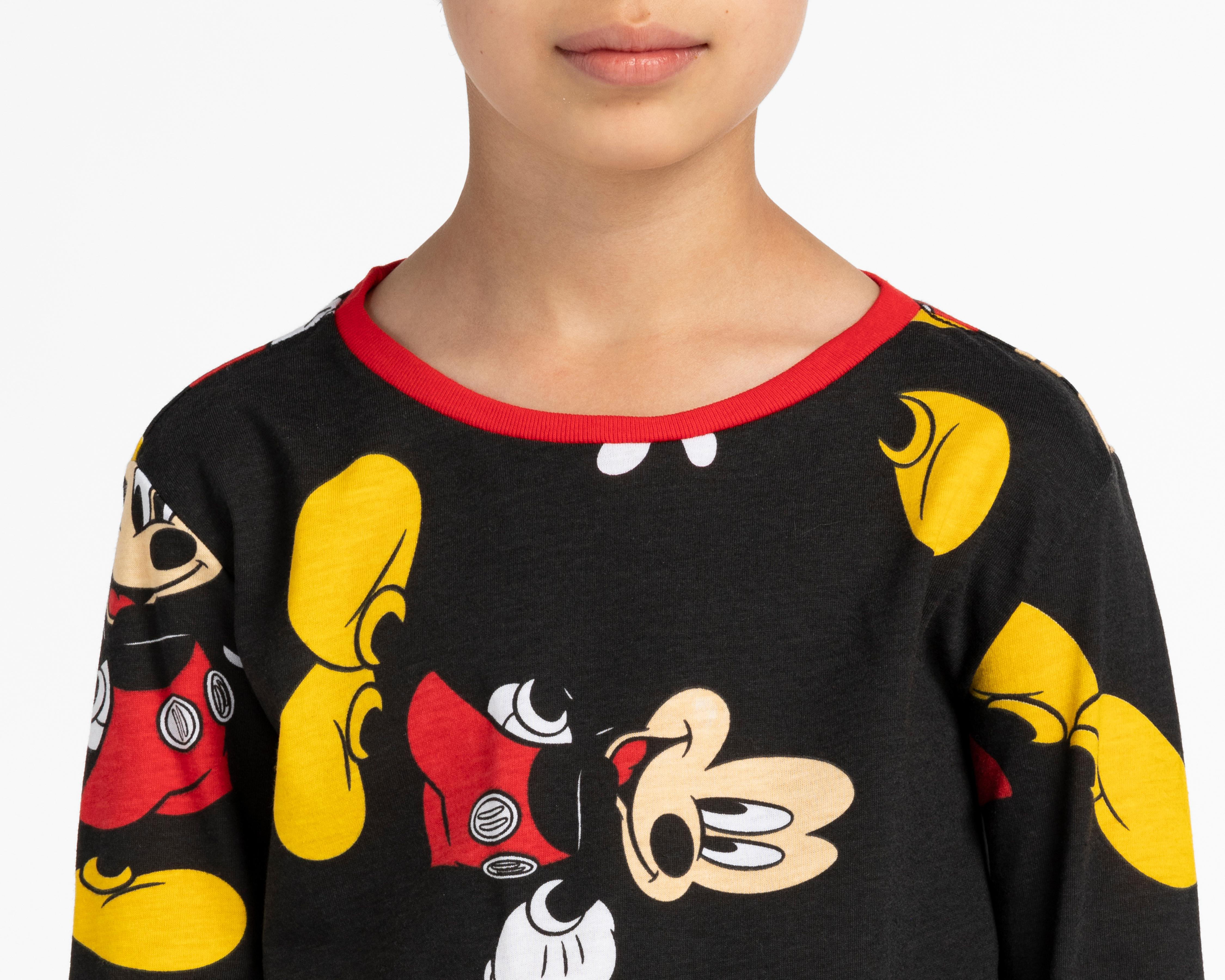 Foto 5 pulgar | Playera Disney Mickey Mouse Estampada para Niño
