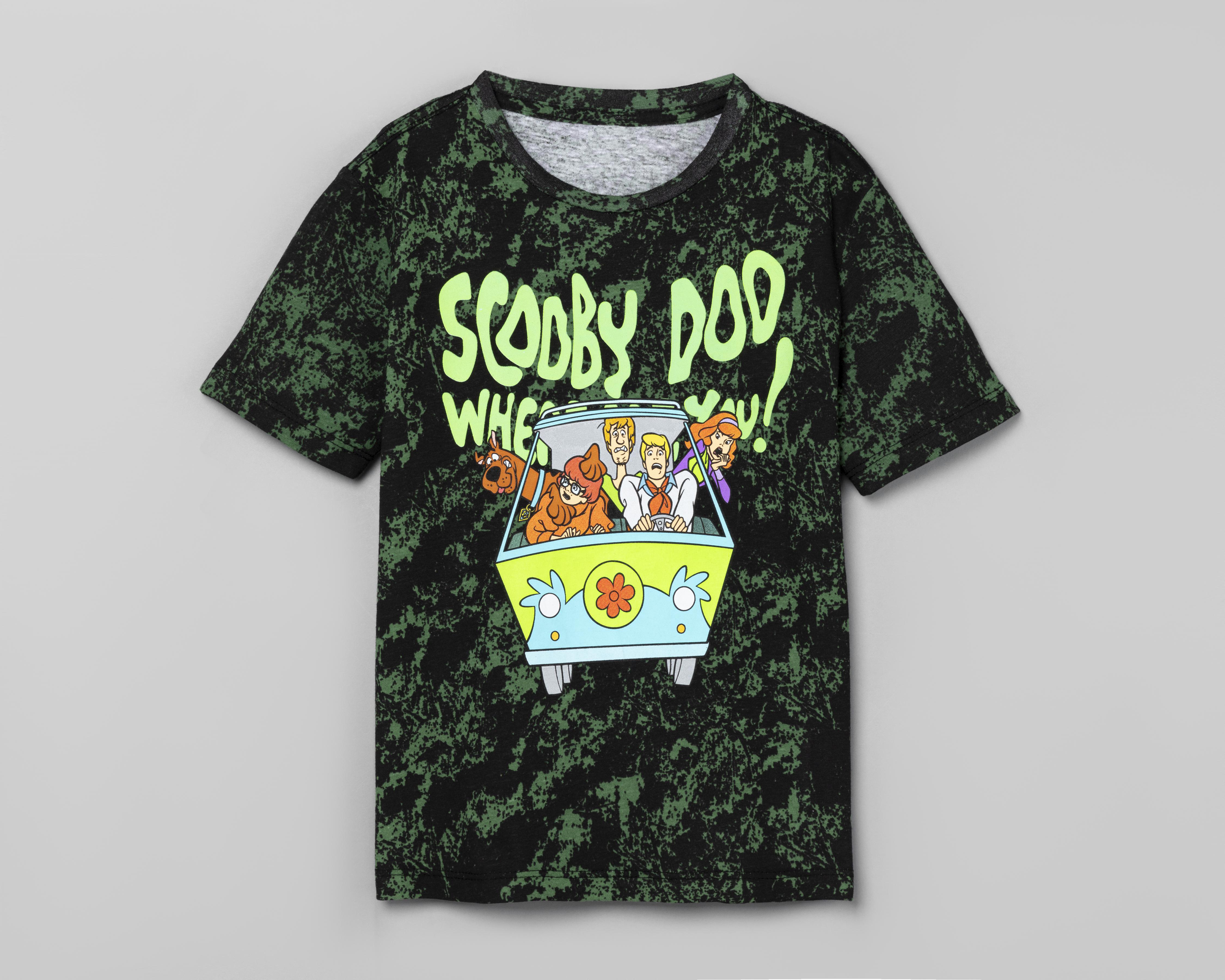 Foto 6 pulgar | Playera Scooby-Doo Estampada para Niño