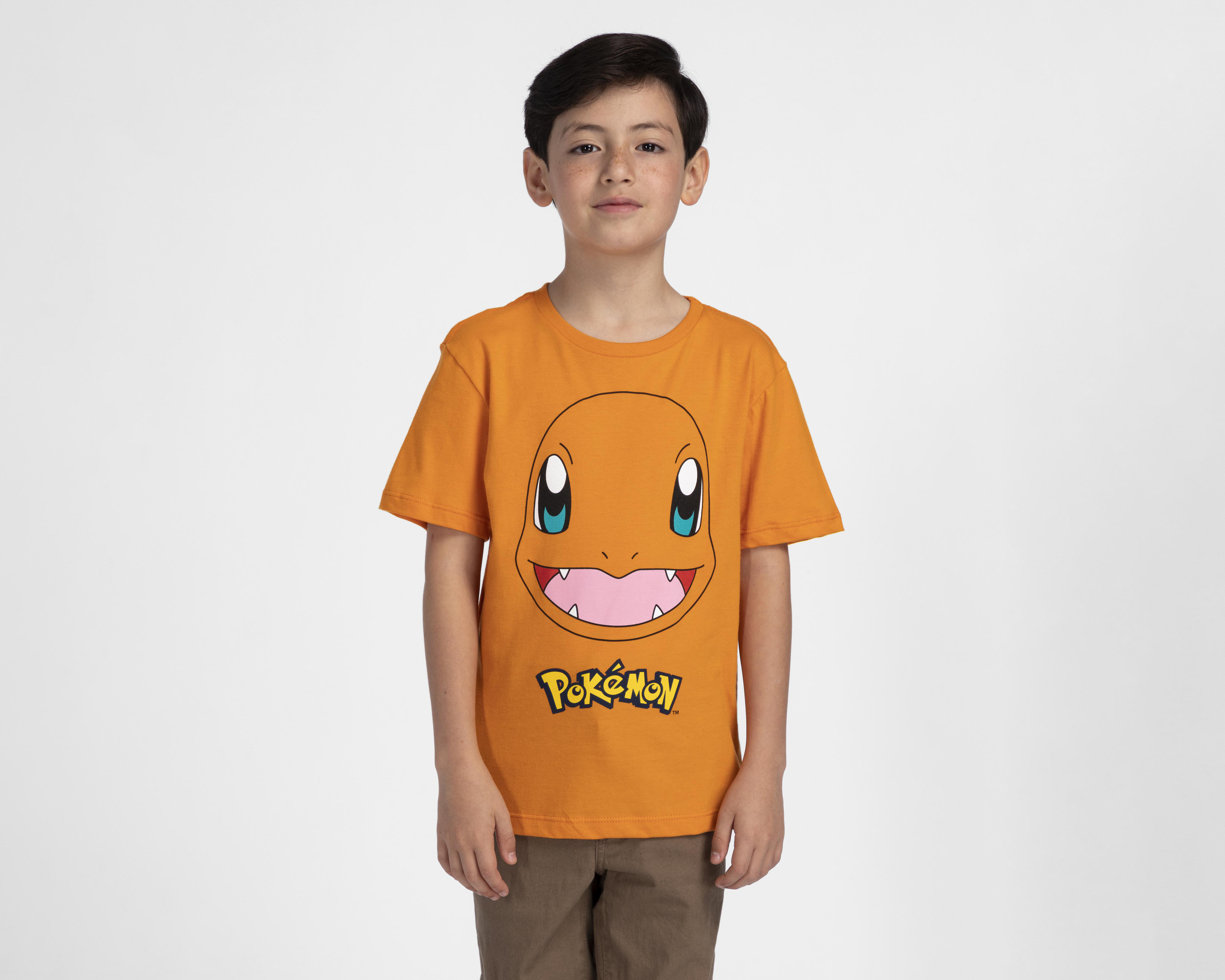 Playera Pokémon Estampada para Niño