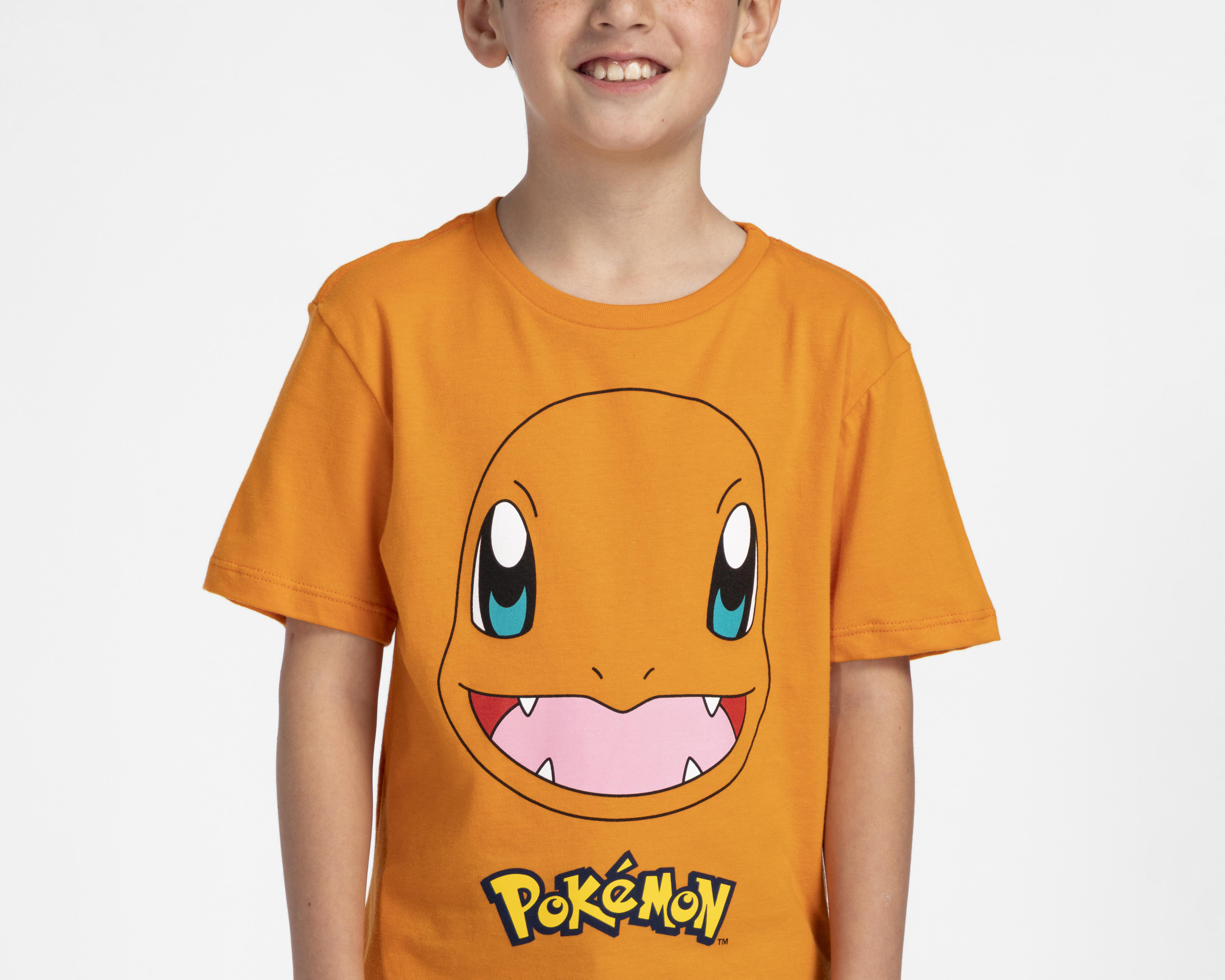 Foto 4 | Playera Pokémon Estampada para Niño