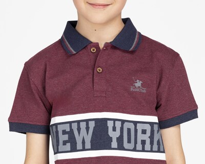 Foto 4 | Playera York Team Polo Club Estampada para Niño