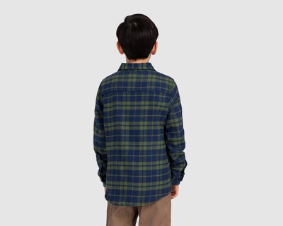 Foto 3 | Camisa Neo*City Manga Larga a Cuadros para Niño