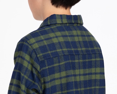 Foto 5 | Camisa Neo*City Manga Larga a Cuadros para Niño