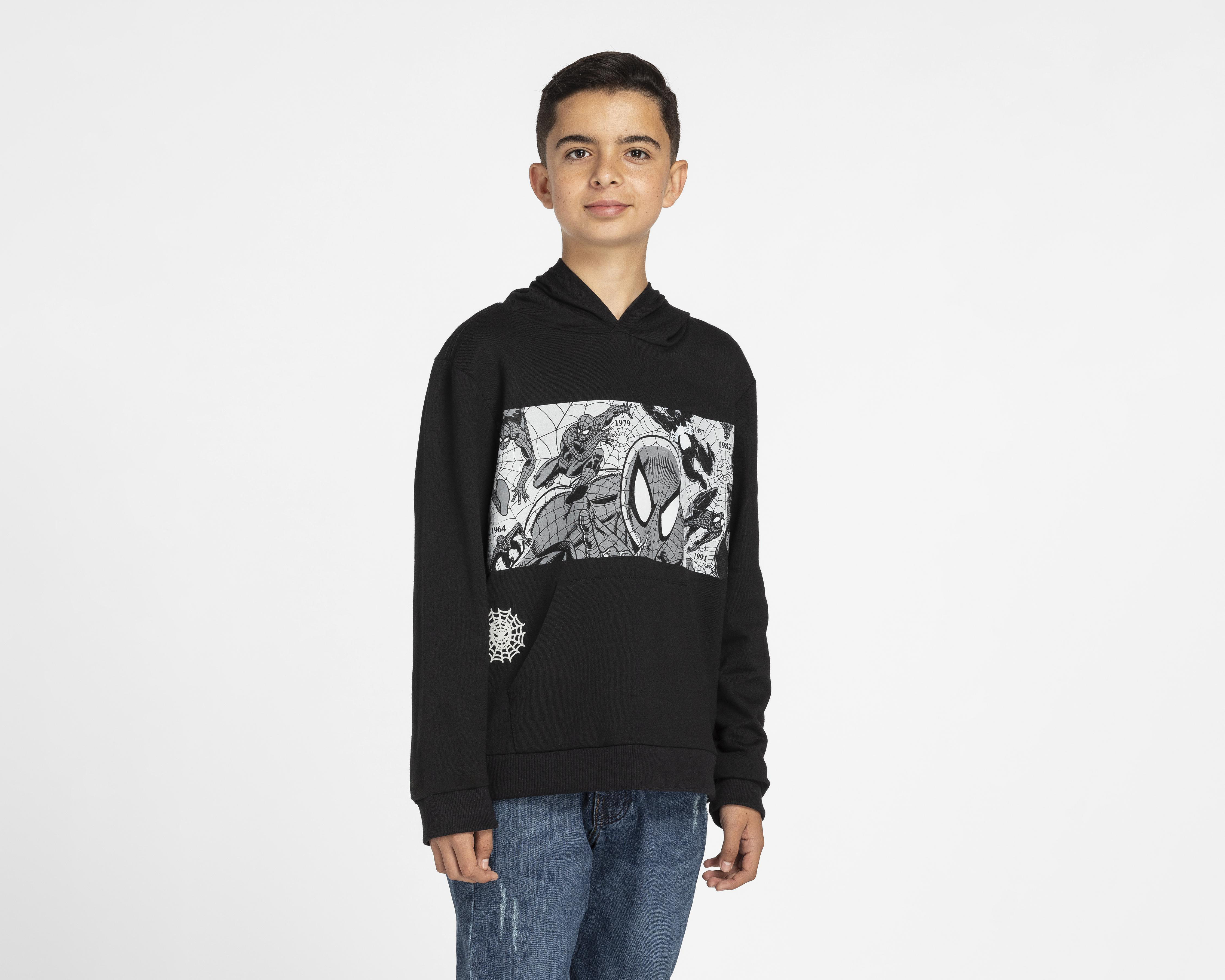 Sudadera Marvel Spider-Man con Capucha Juvenil