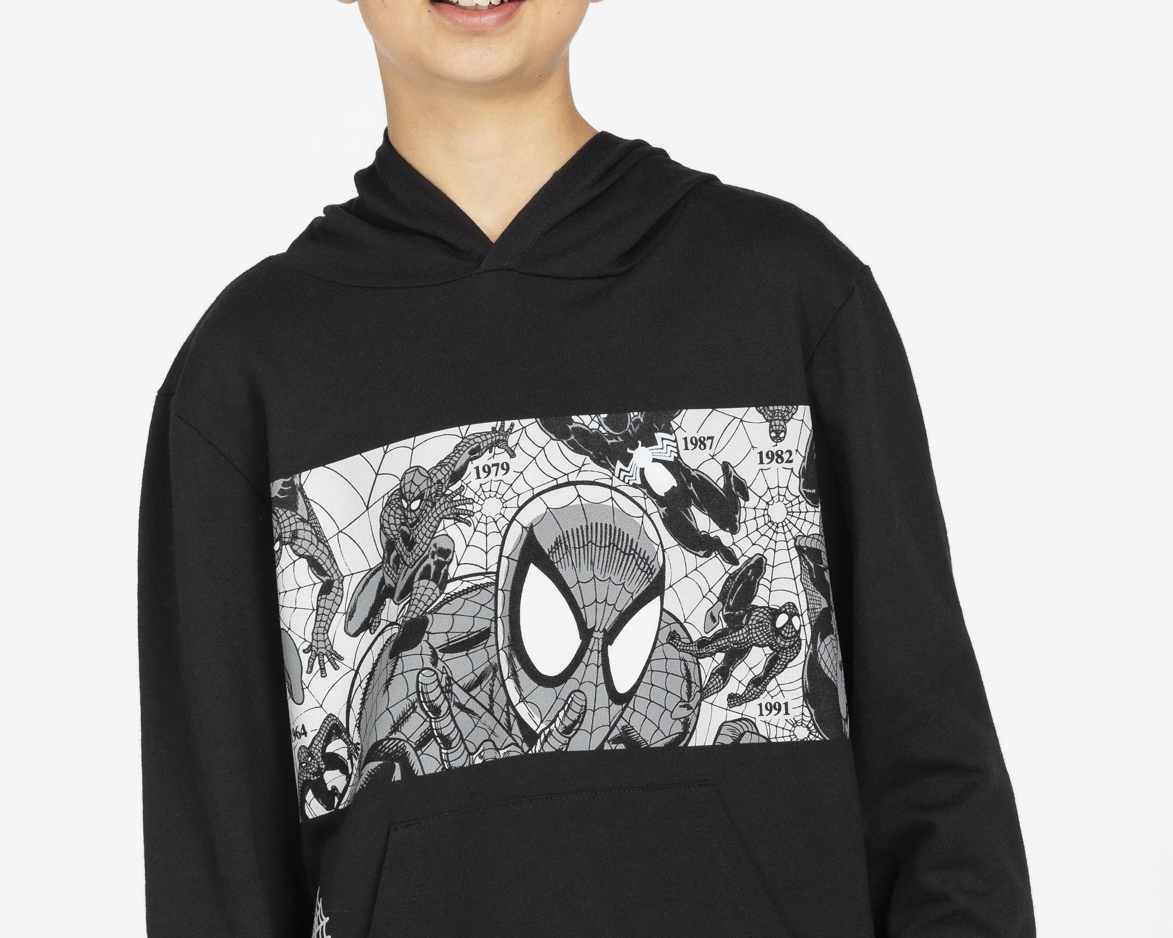 Foto 3 | Sudadera Marvel Spider-Man con Capucha Juvenil