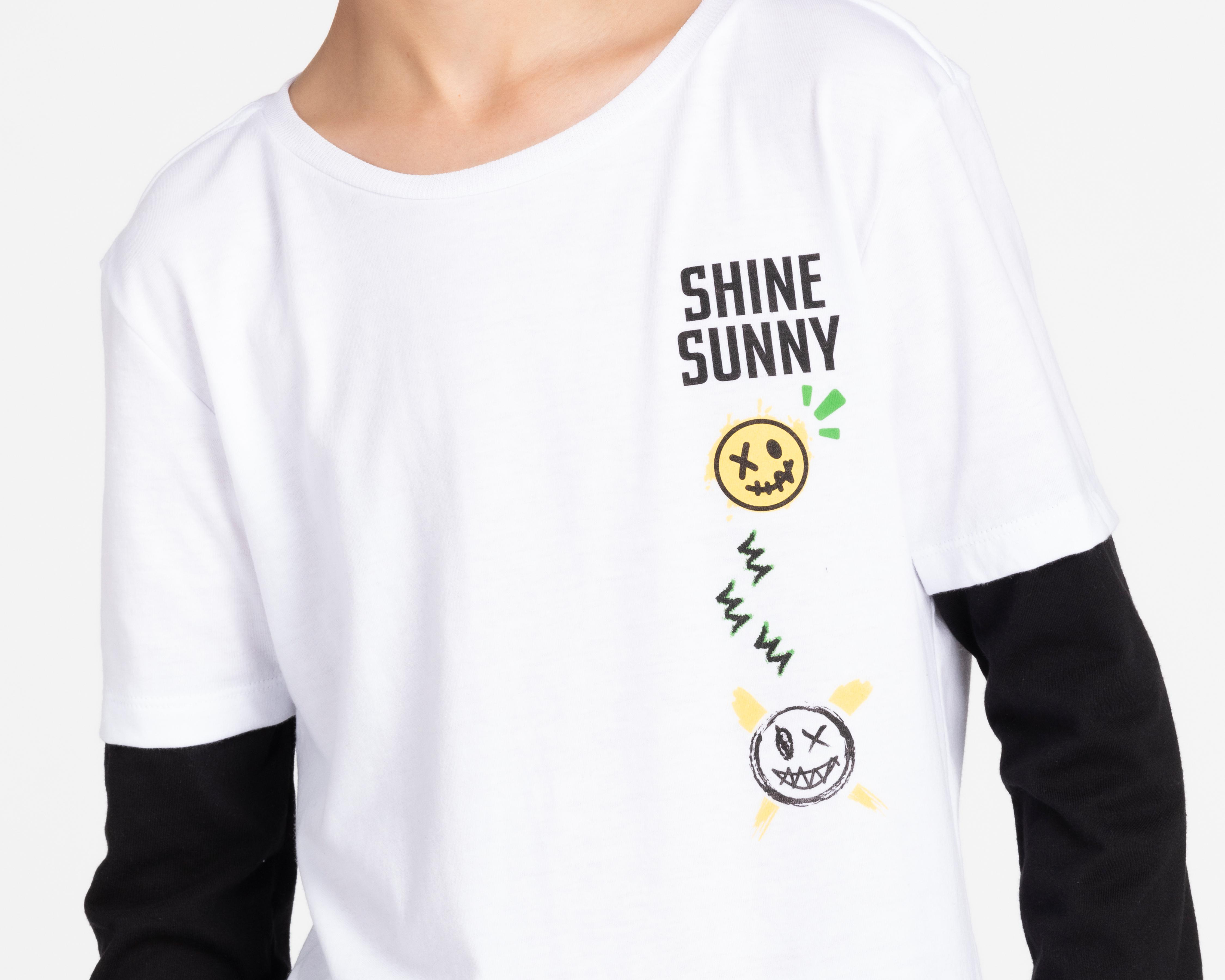 Foto 4 | Playera Neo*City Estampada Juvenil
