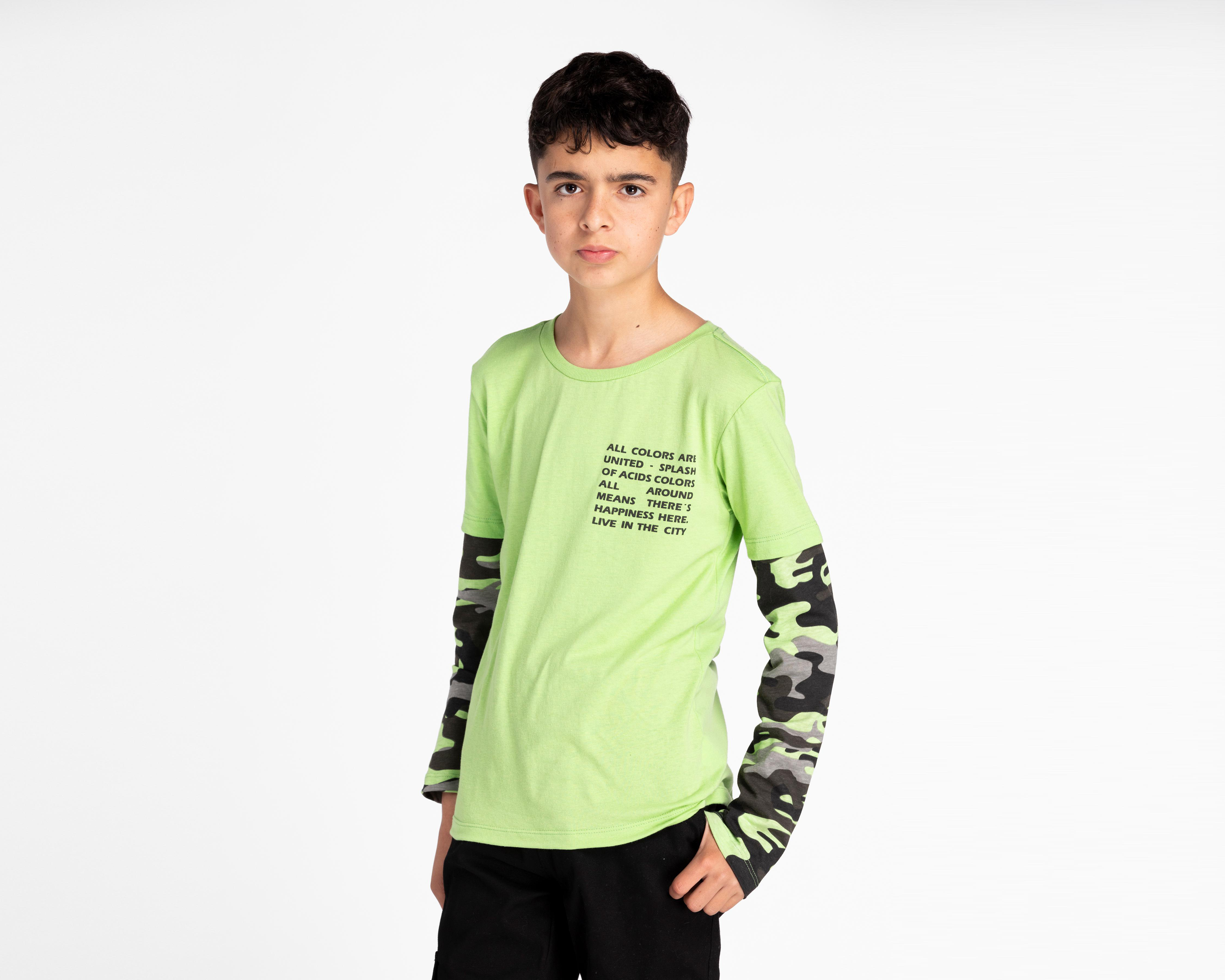 Playera Neo*City Estampada Juvenil