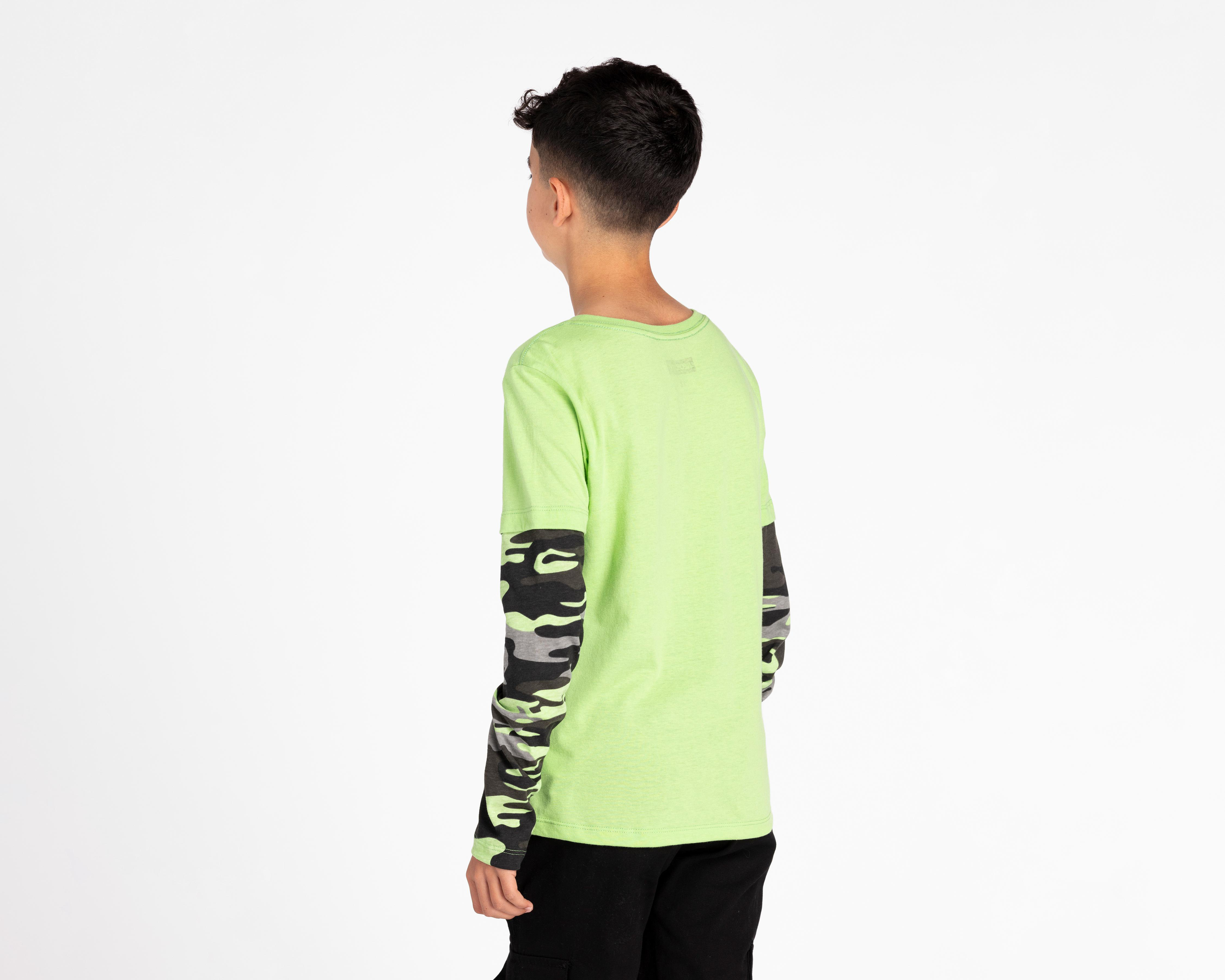 Foto 3 pulgar | Playera Neo*City Estampada Juvenil