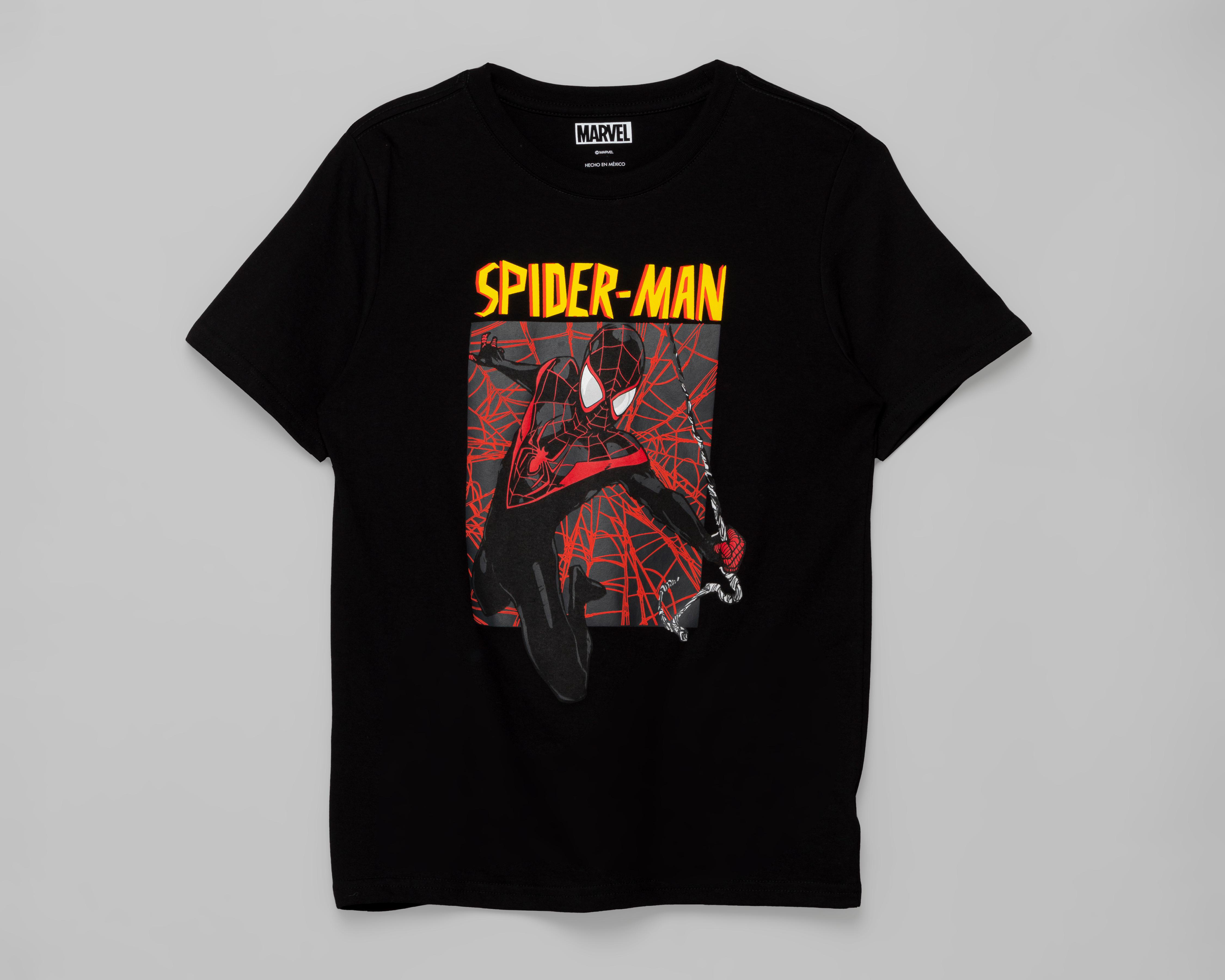 Foto 4 | Playera Spider-Man Estampada Juvenil