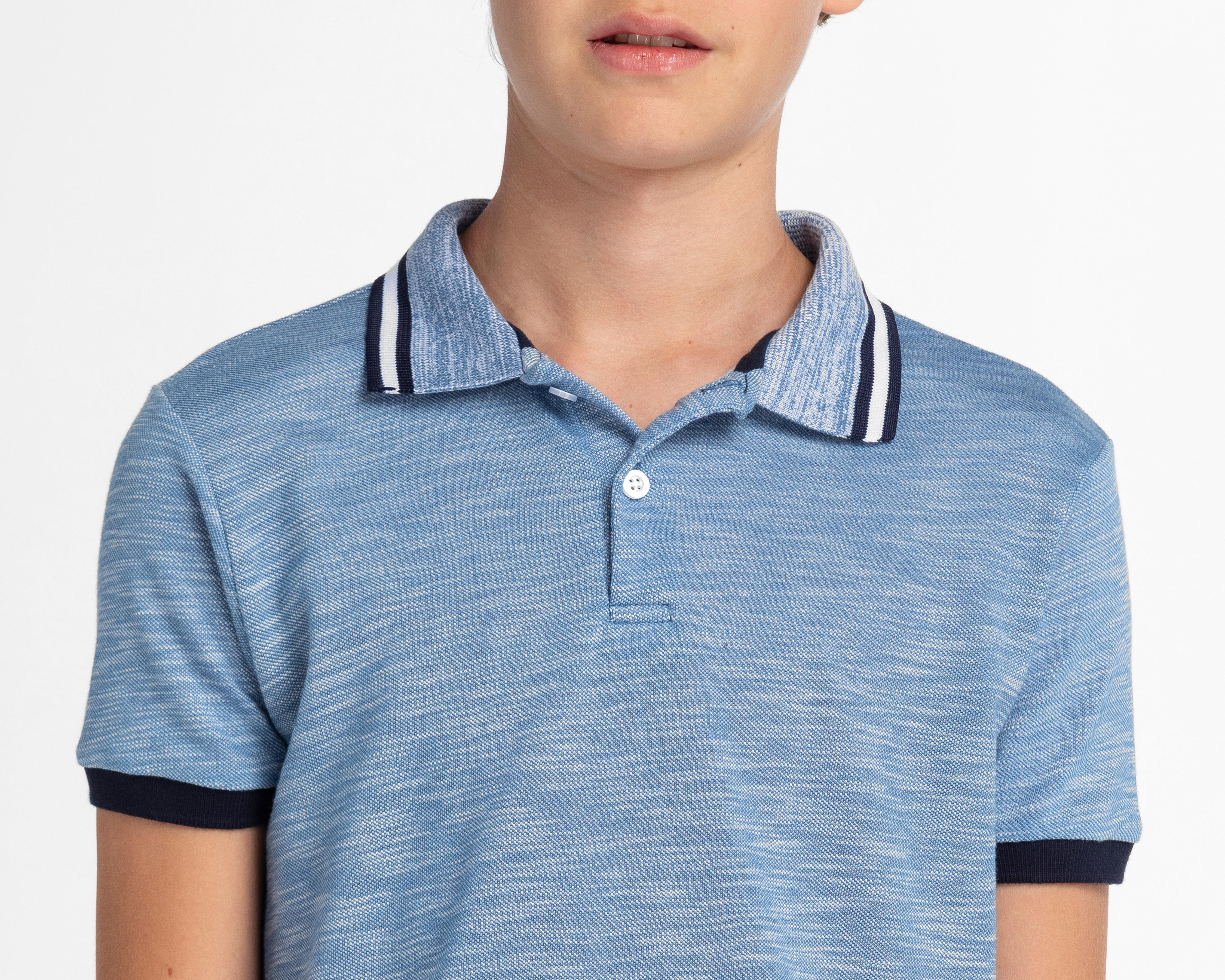 Foto 4 | Playera Refill Manga Corta Juvenil