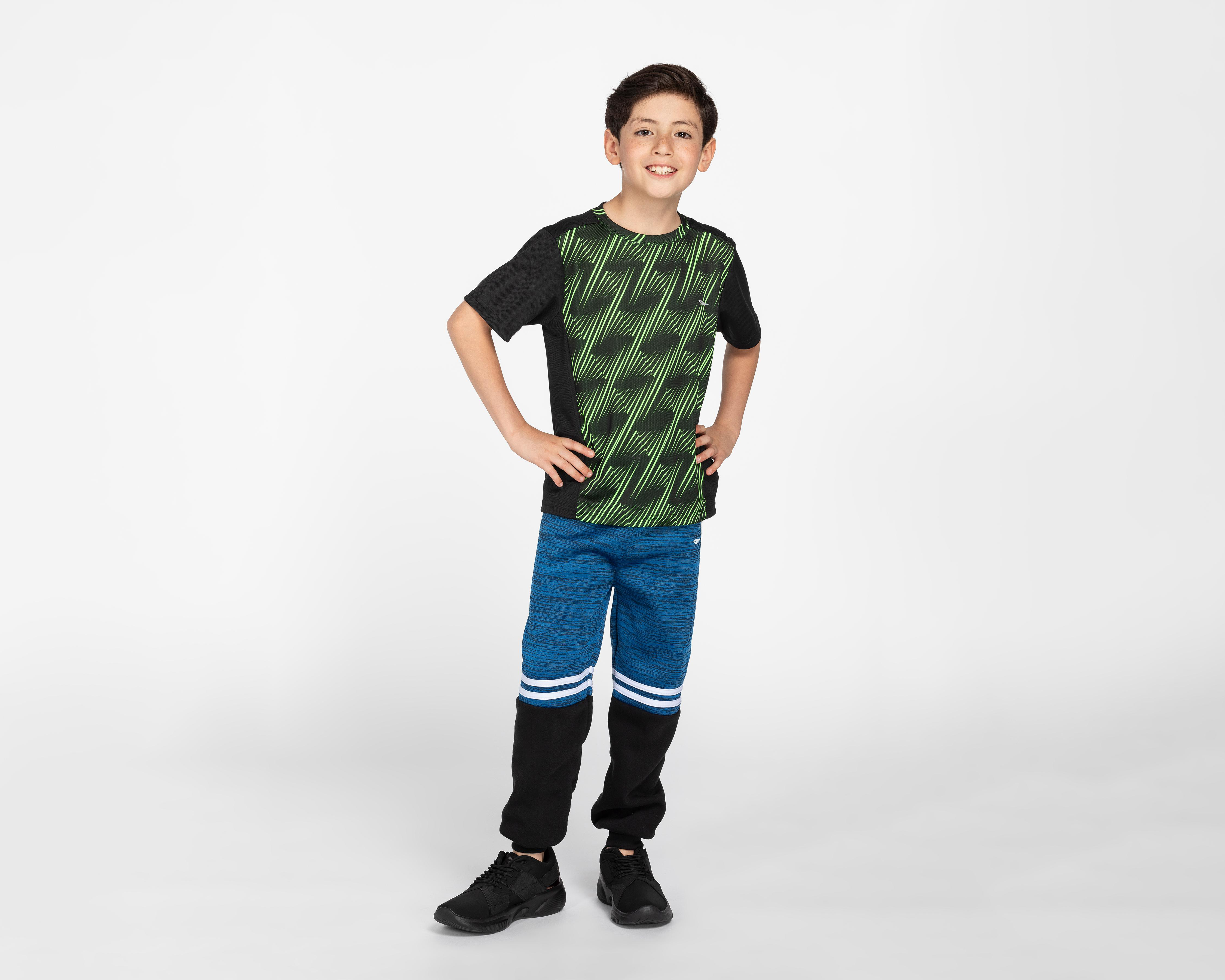 Foto 3 pulgar | Playera Sportline Deportiva para Niño
