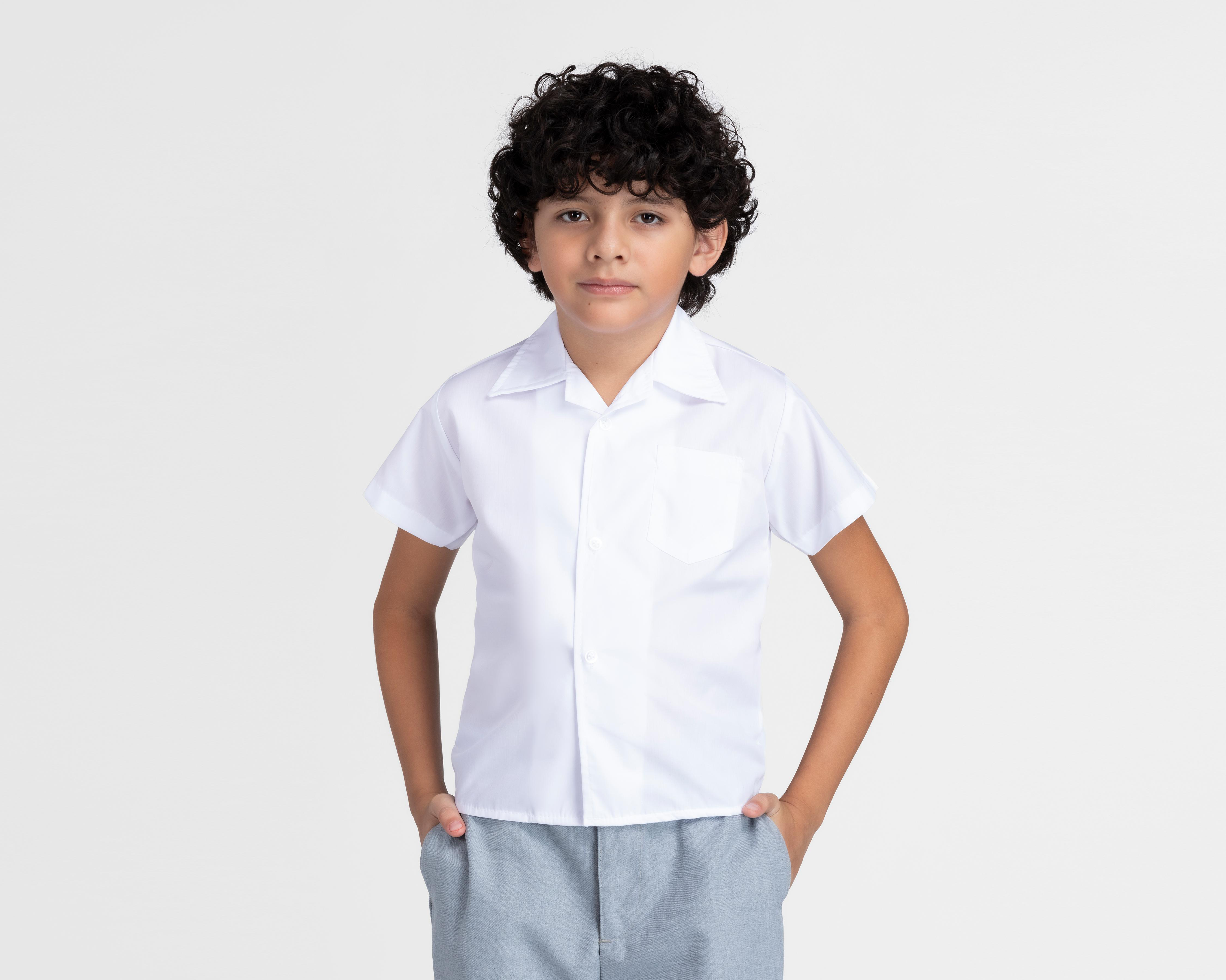 Camisa Grafito Manga Corta para Niño $119