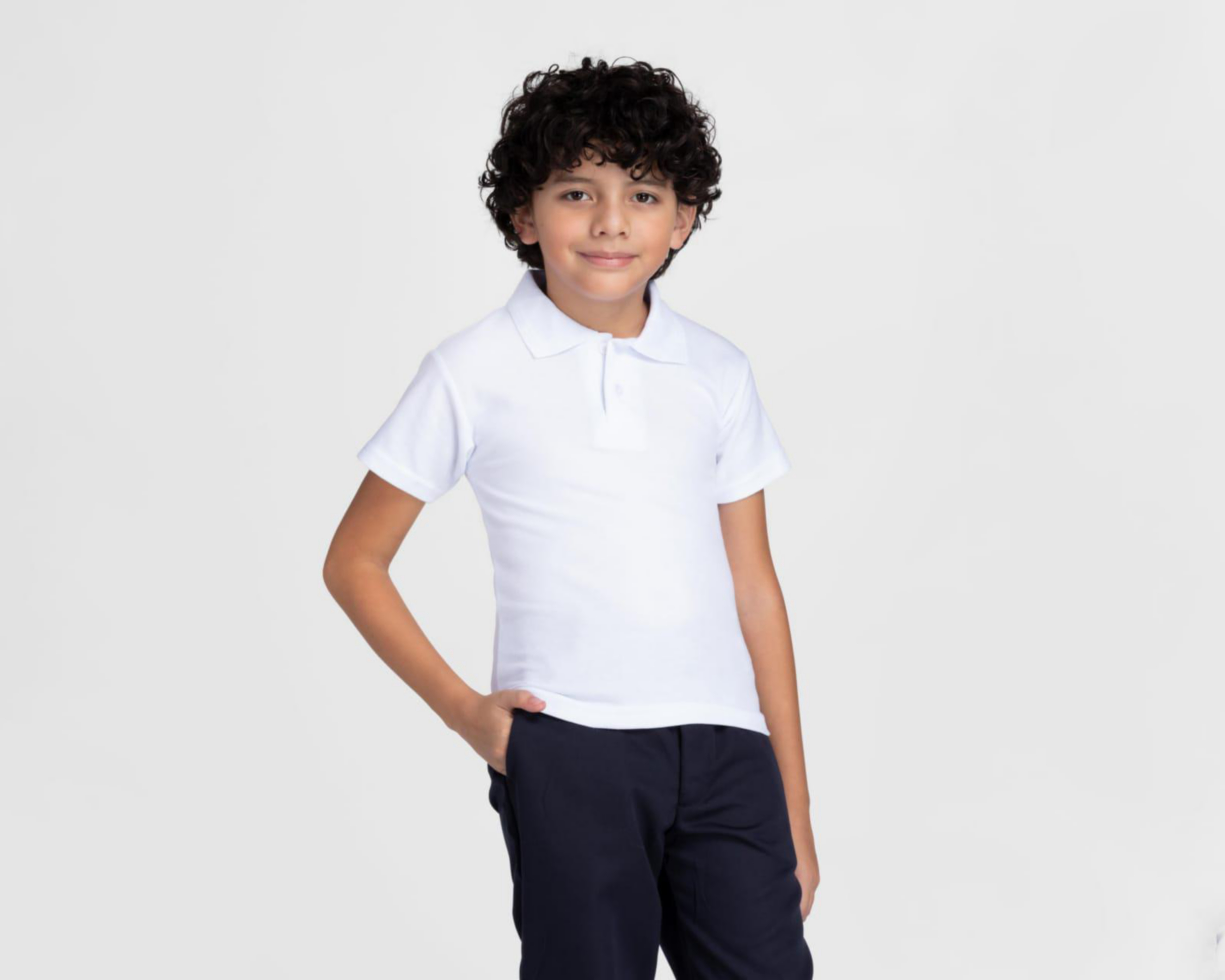 Playera Escolar Grafito para Niño