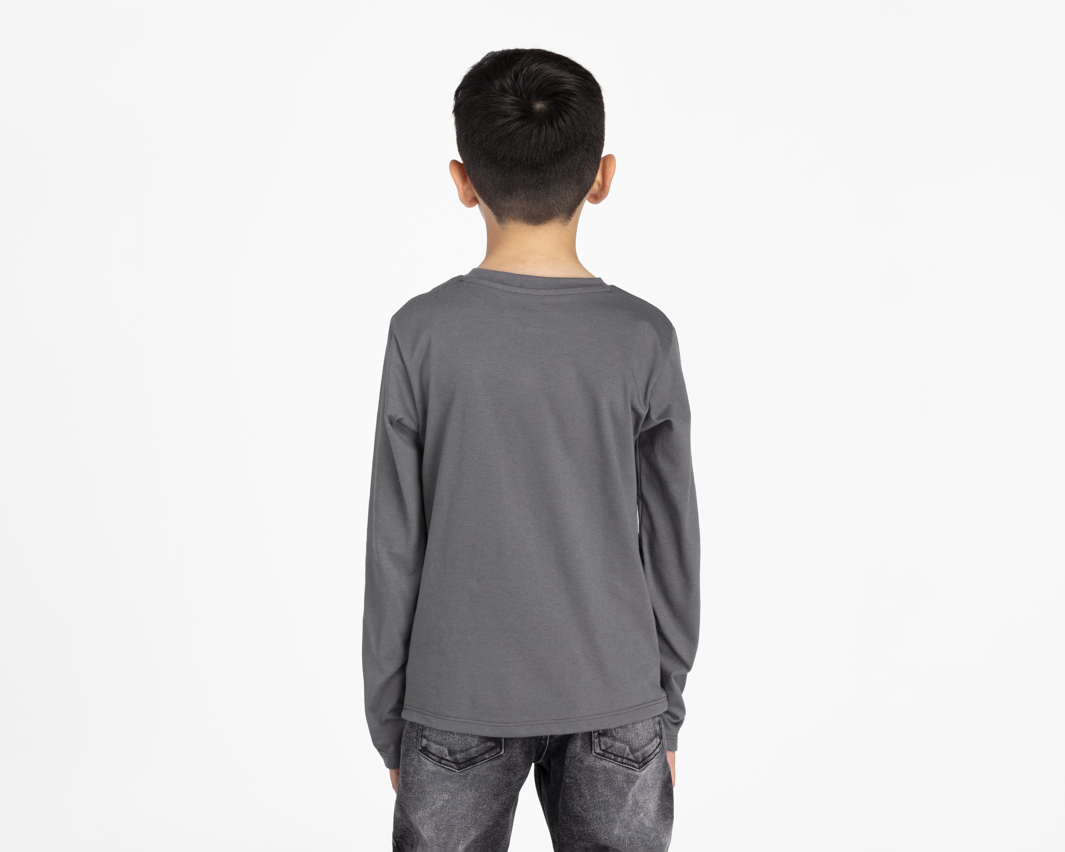 Foto 3 pulgar | Playera Neo*City Estampada para Niño