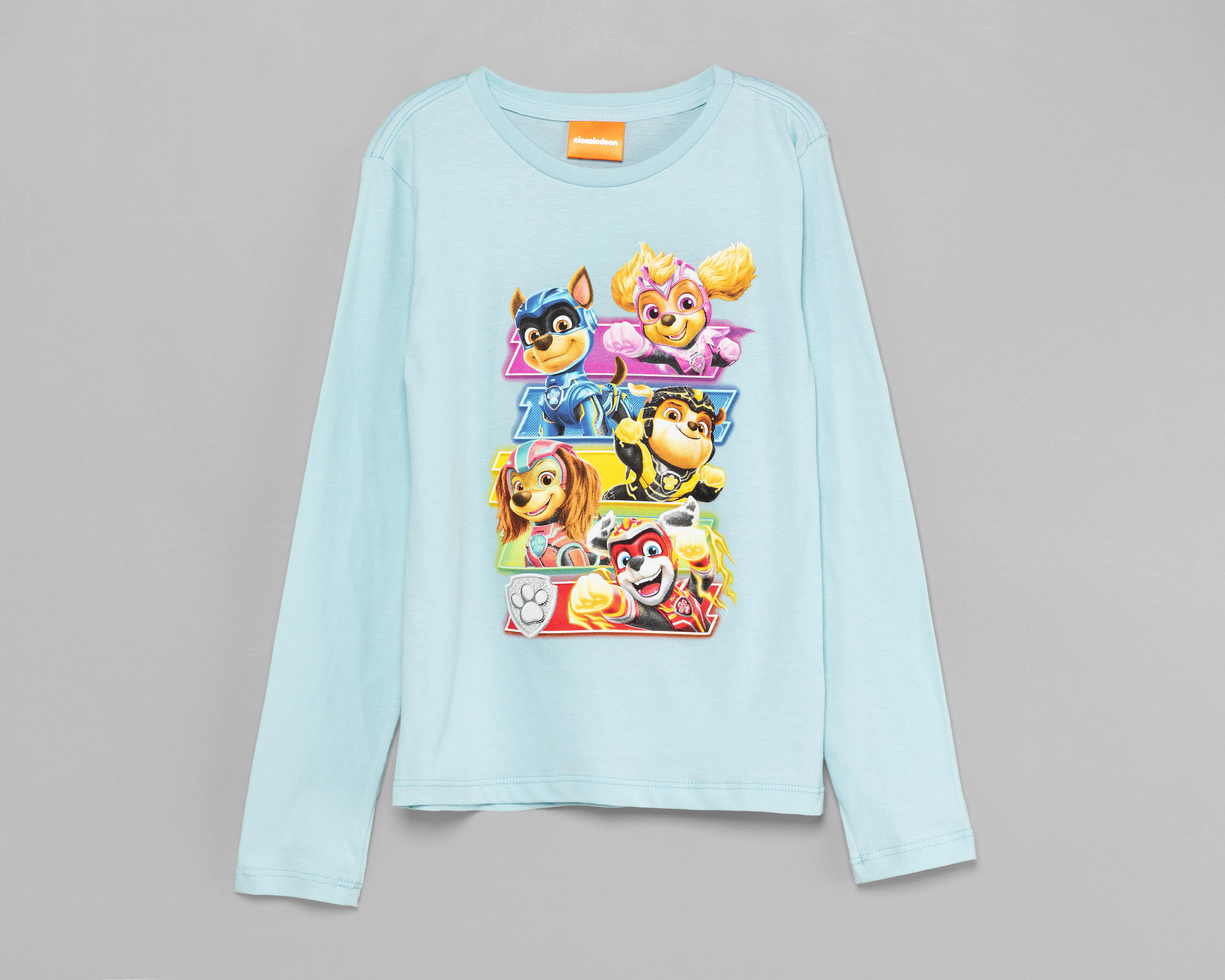 Foto 6 pulgar | Playera Paw Patrol Estampada para Niño